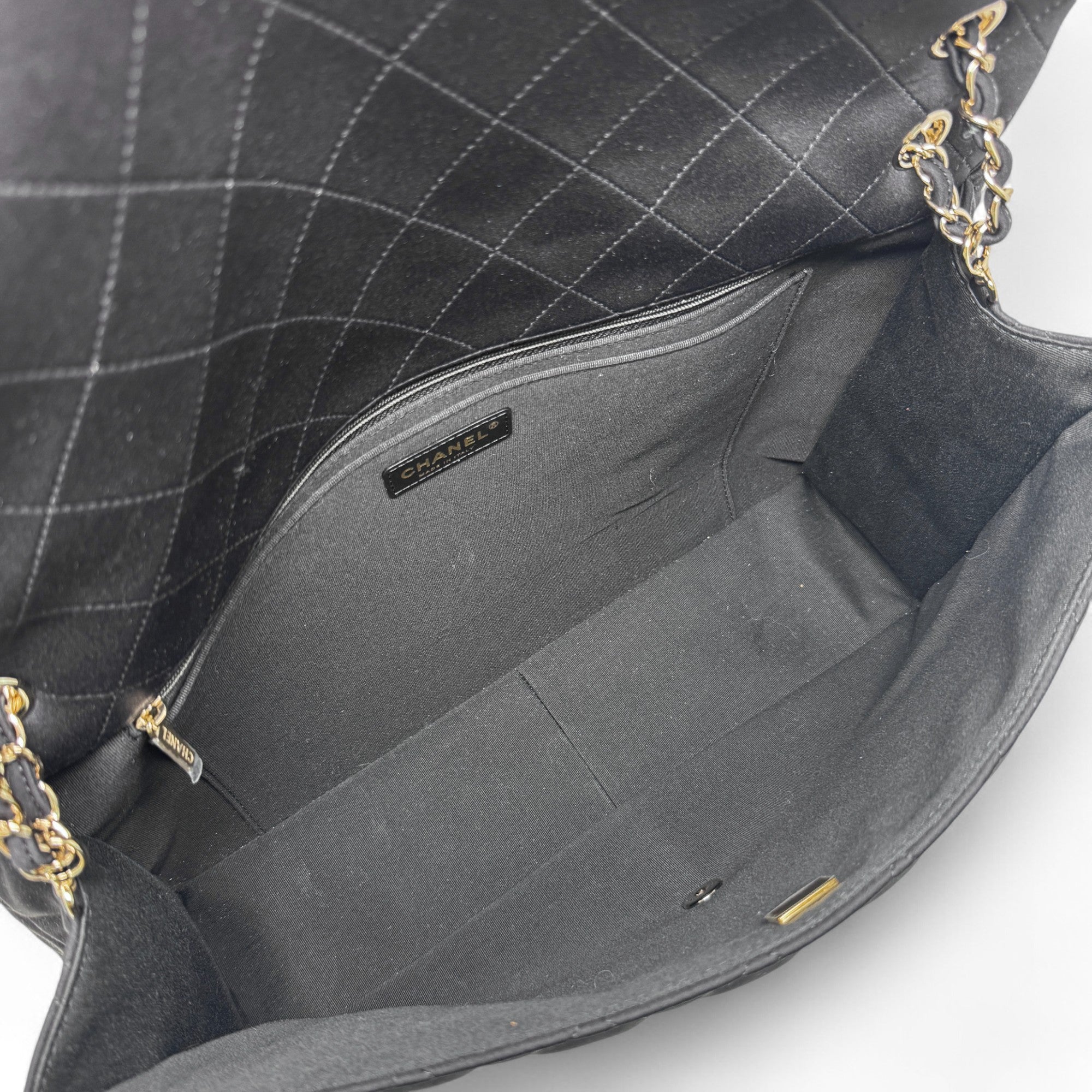 Chanel Black Airlines XXL Flap