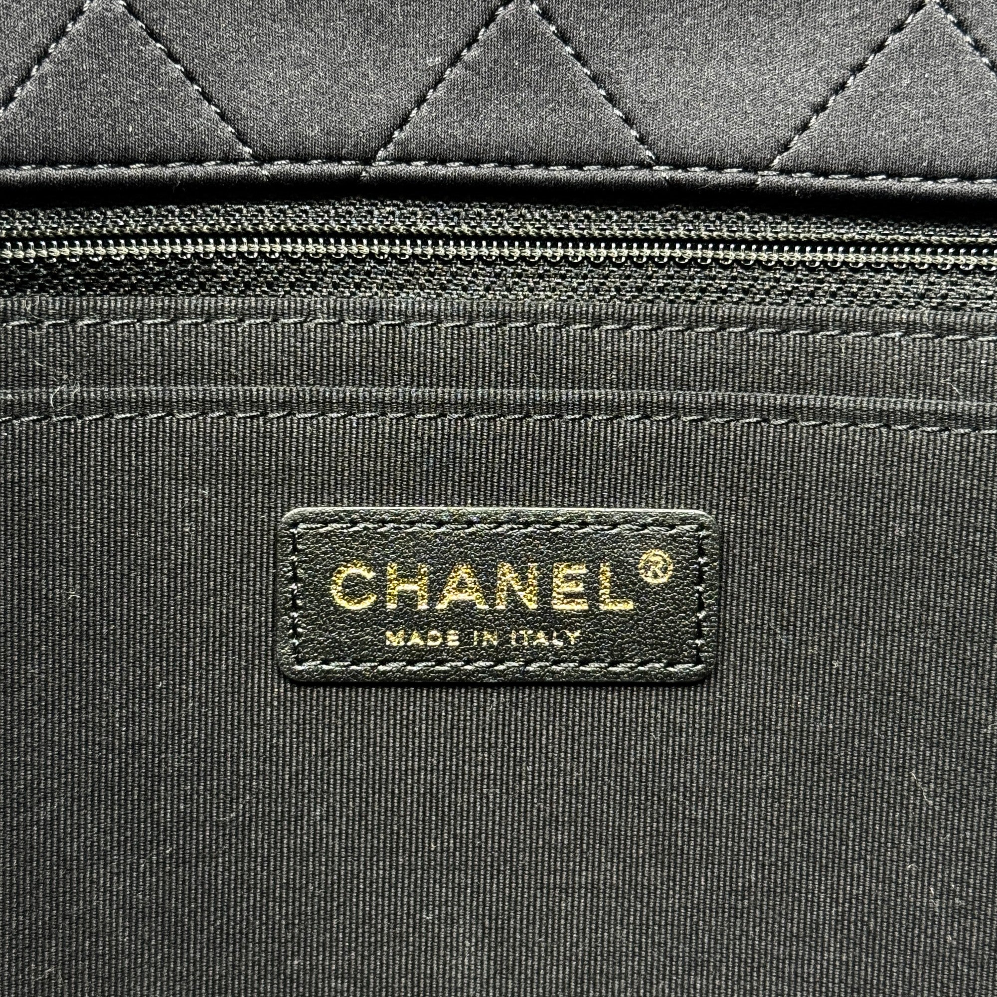 Chanel Black Airlines XXL Flap