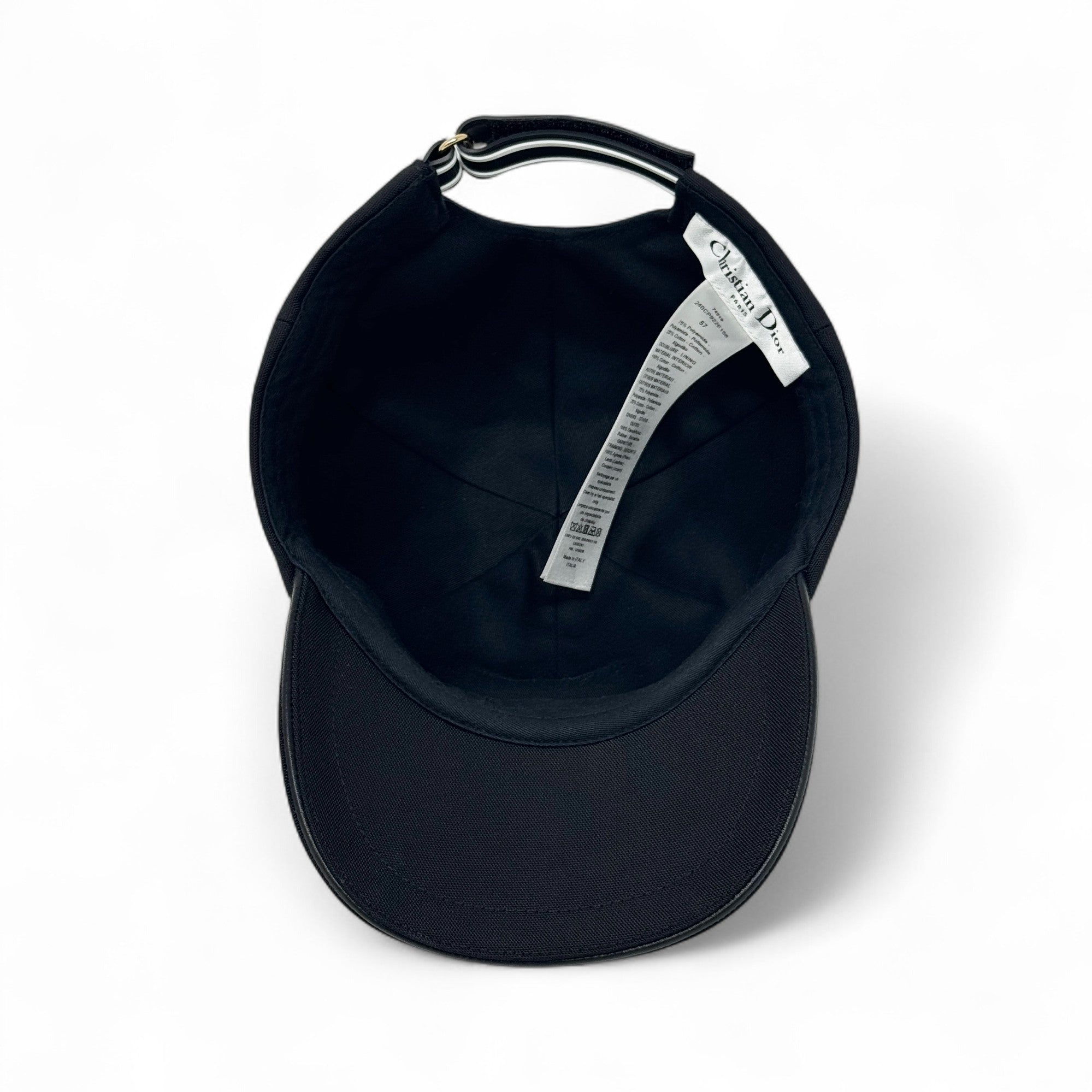 Dior Black Star Logo D-Player Cap