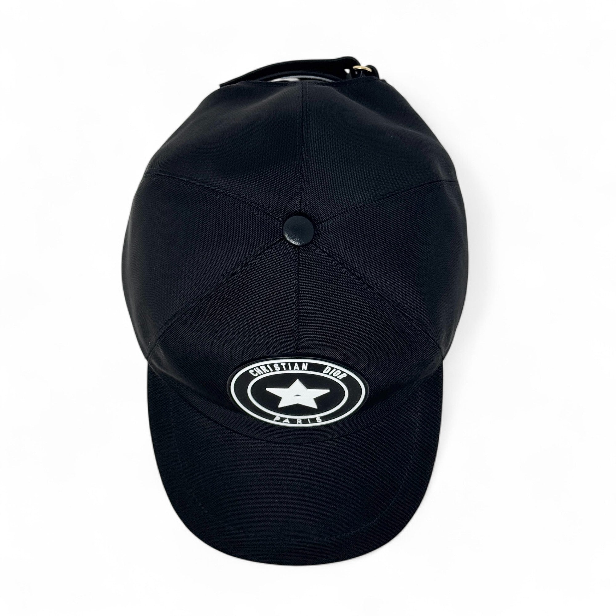 Dior Black Star Logo D-Player Cap