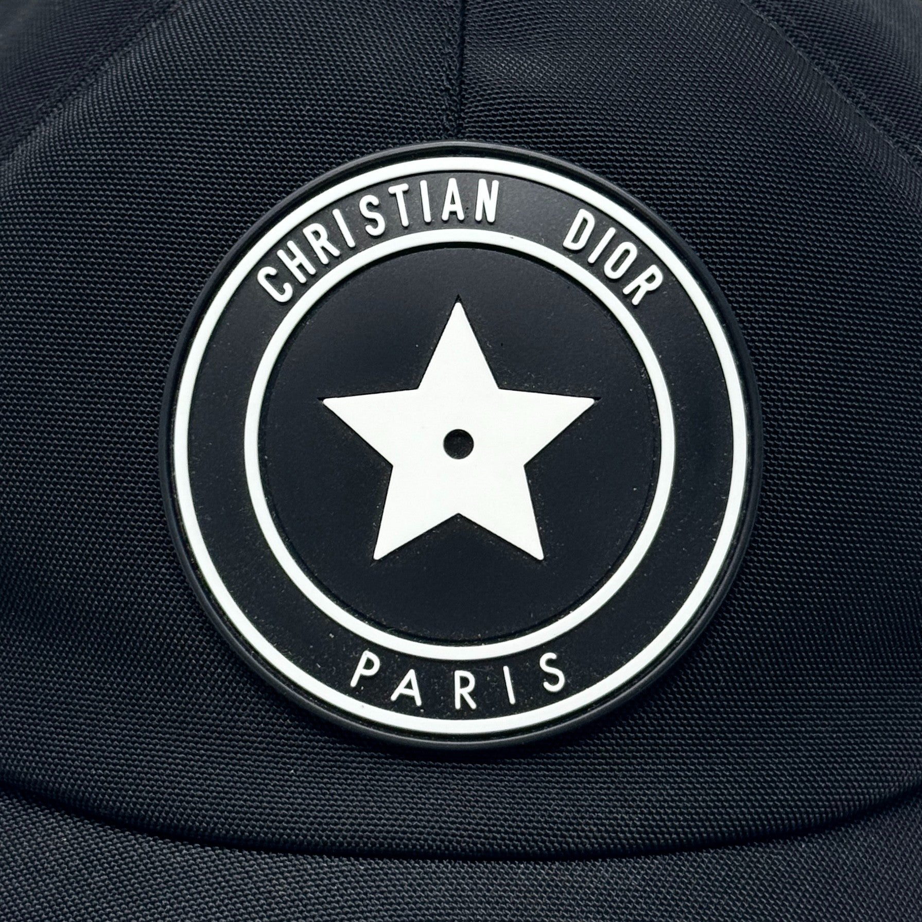 Dior Black Star Logo D-Player Cap