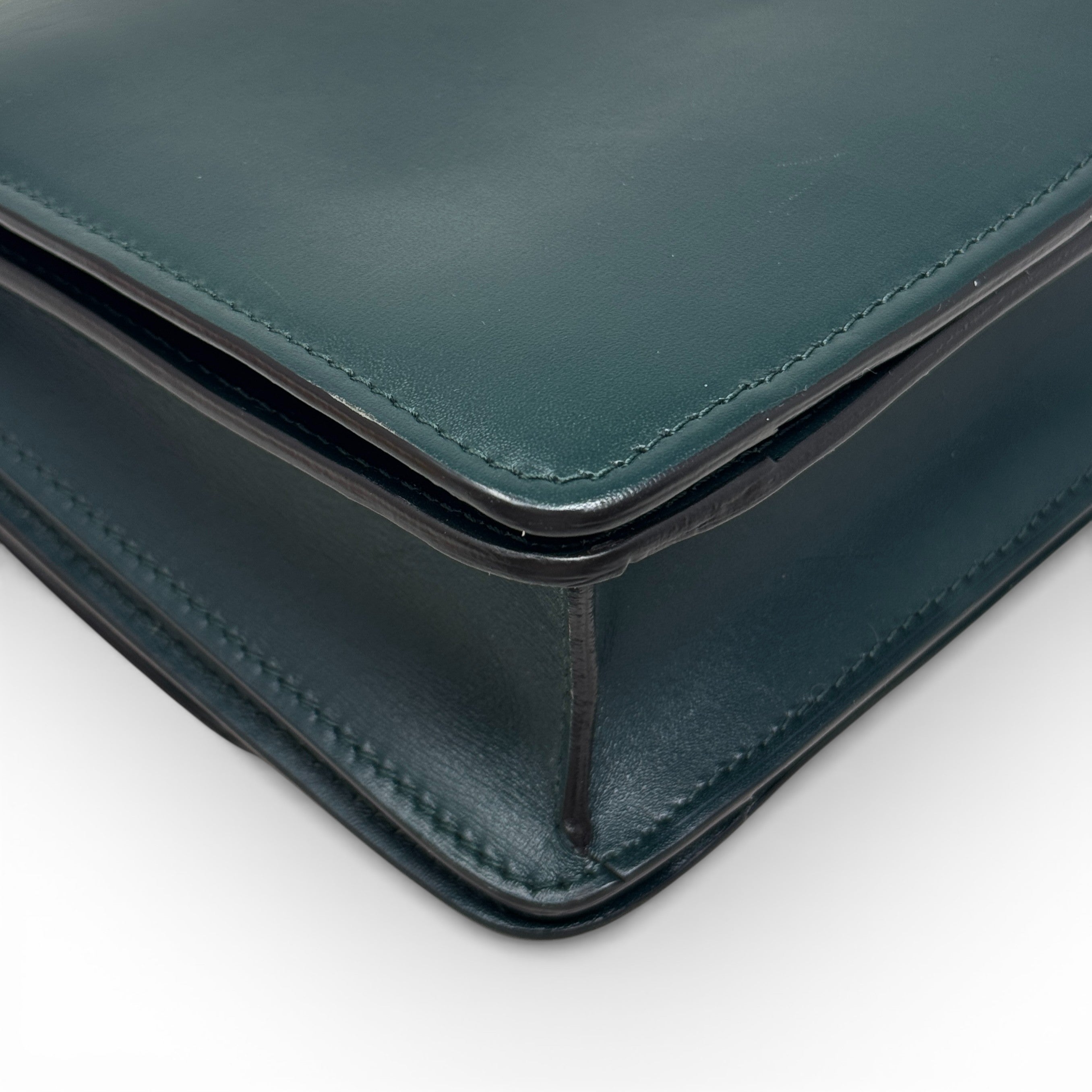 Celine Green Small Box Bag