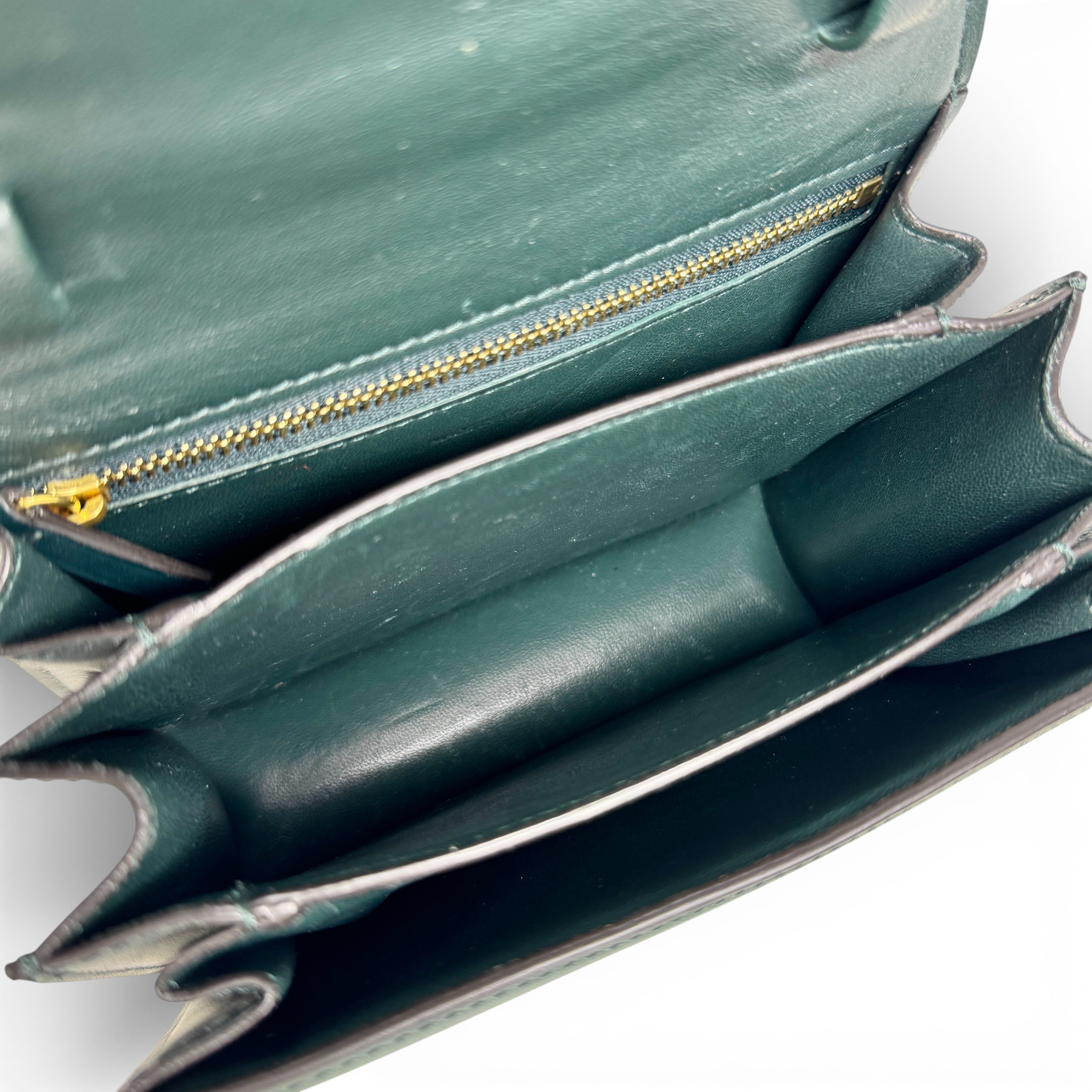 Celine Green Small Box Bag