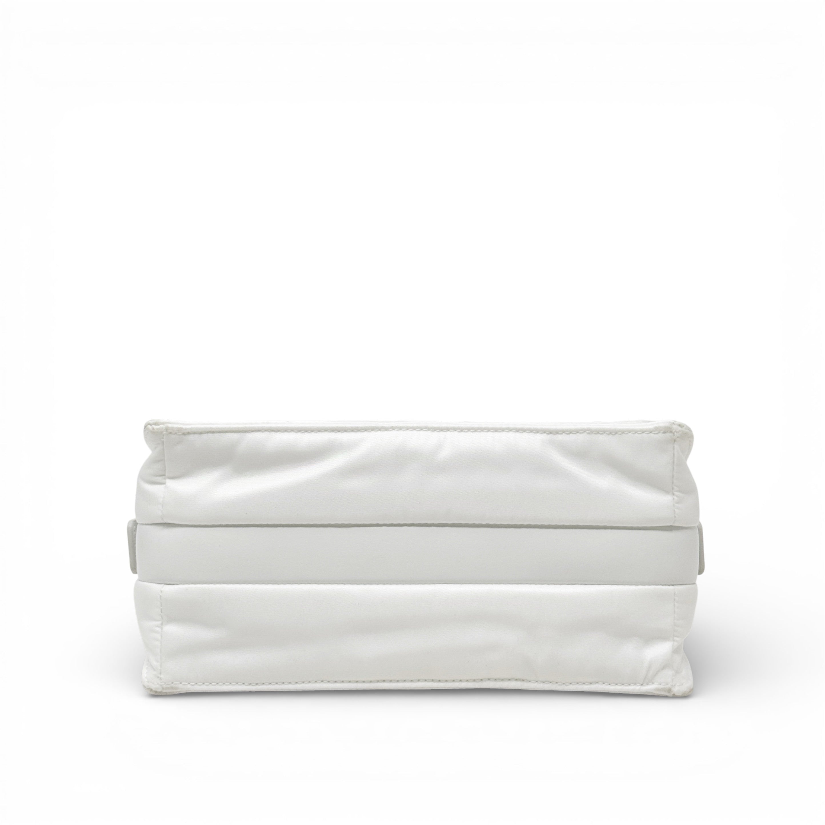 Prada White Re-Nylon Crossbody Bag