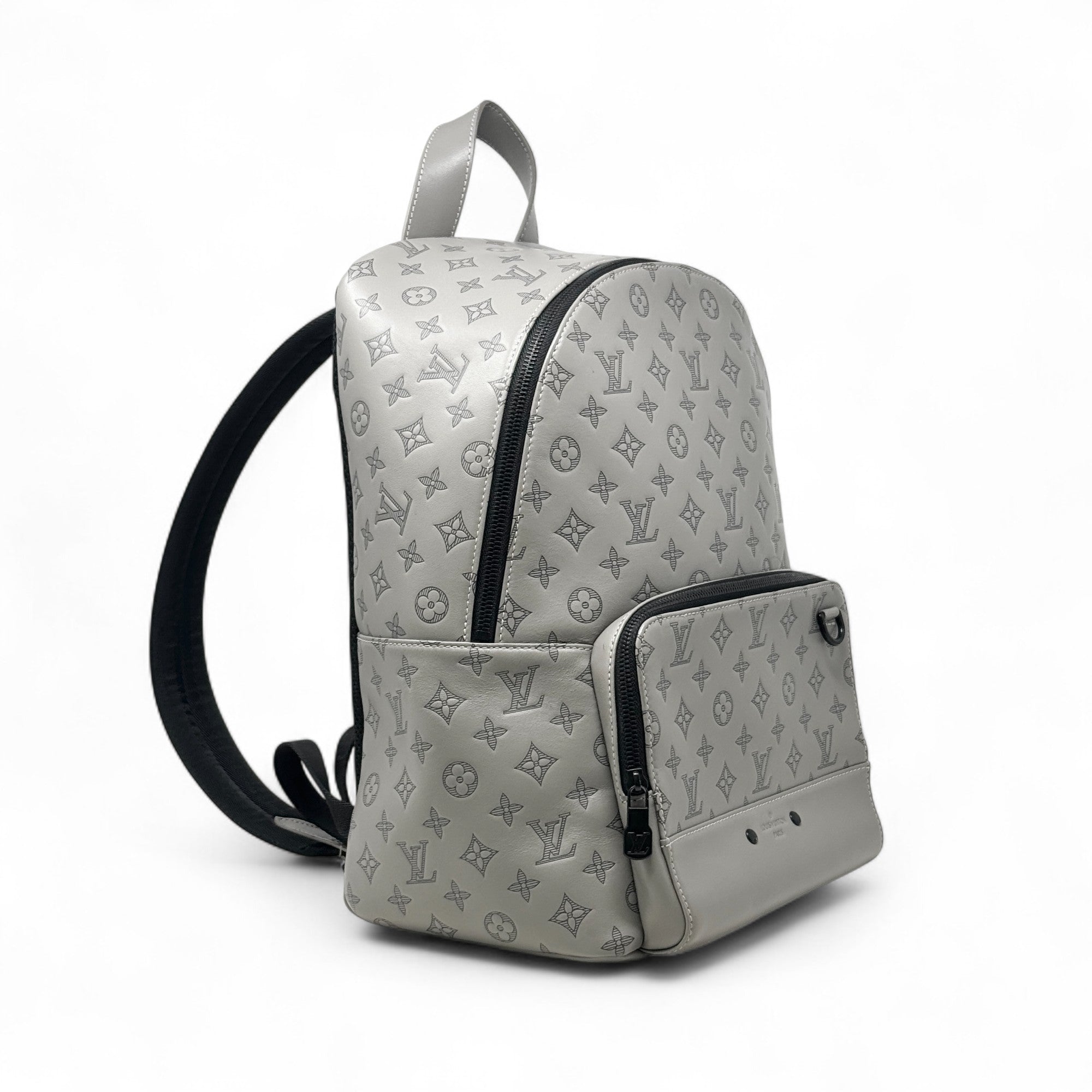 Louis Vuitton Grey Shadow Racer Backpack