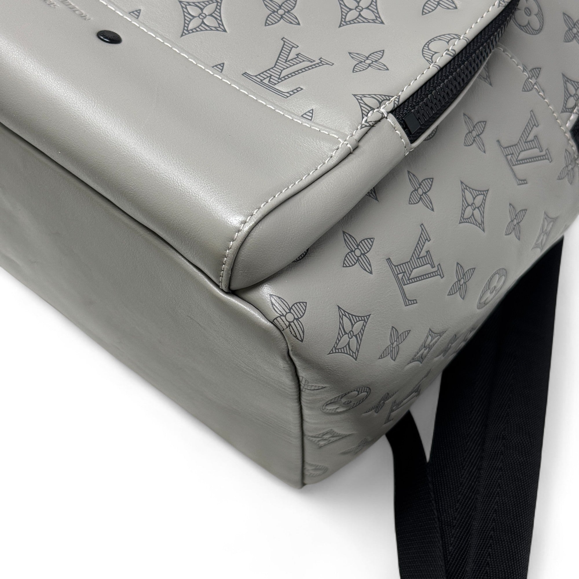 Louis Vuitton Grey Shadow Racer Backpack