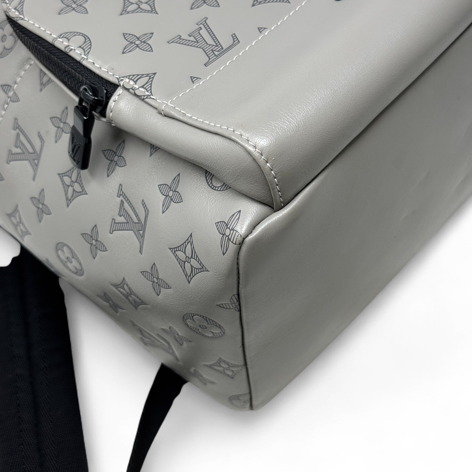 Louis Vuitton Grey Shadow Racer Backpack