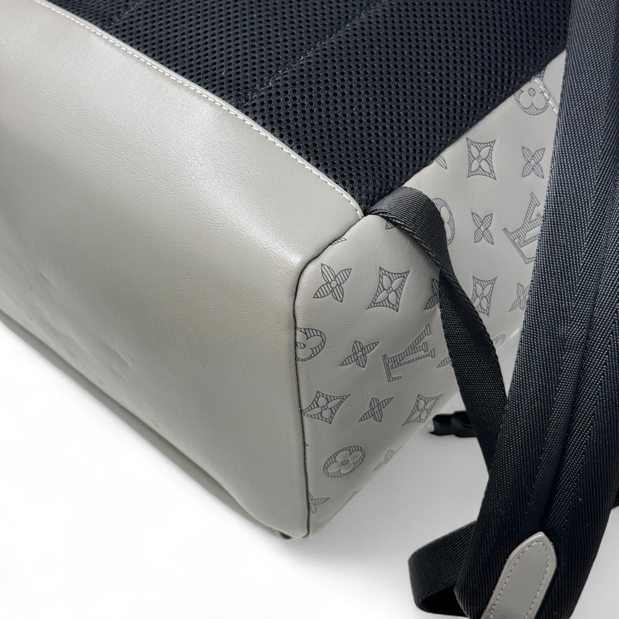 Louis Vuitton Grey Shadow Racer Backpack