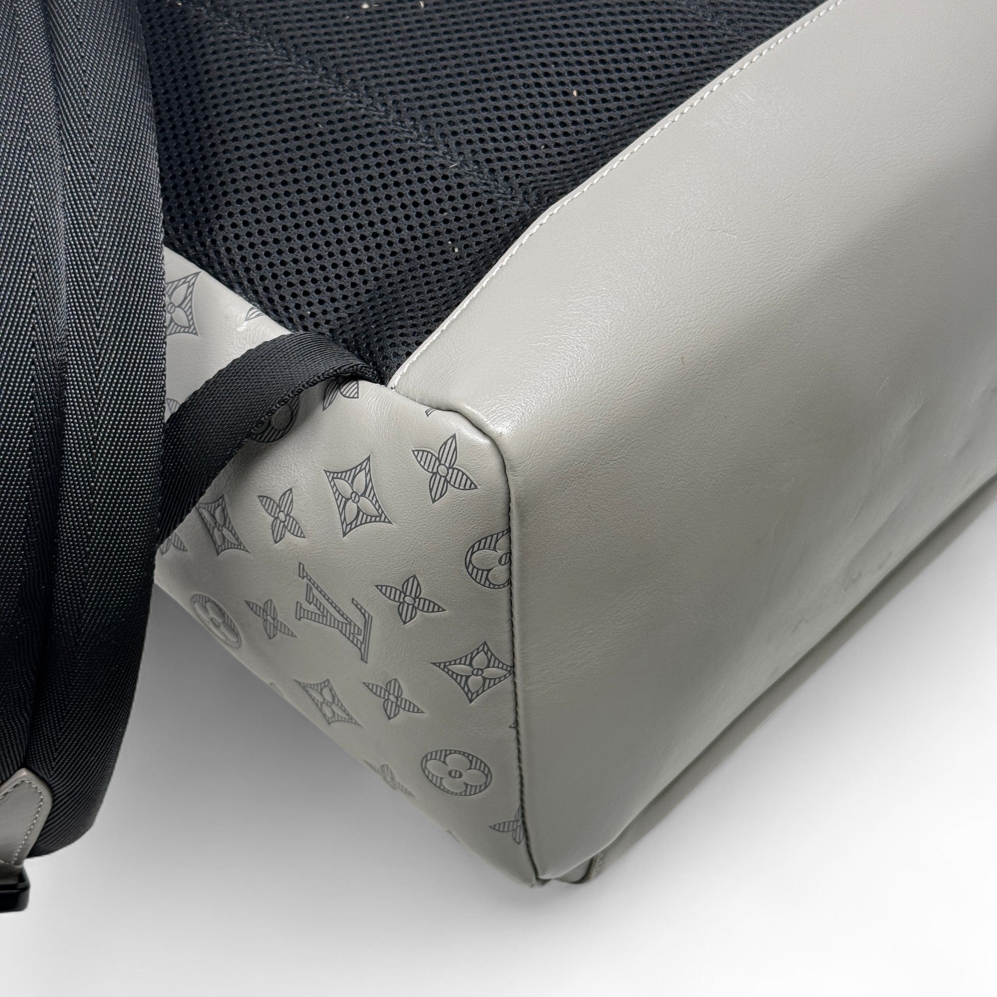 Louis Vuitton Grey Shadow Racer Backpack