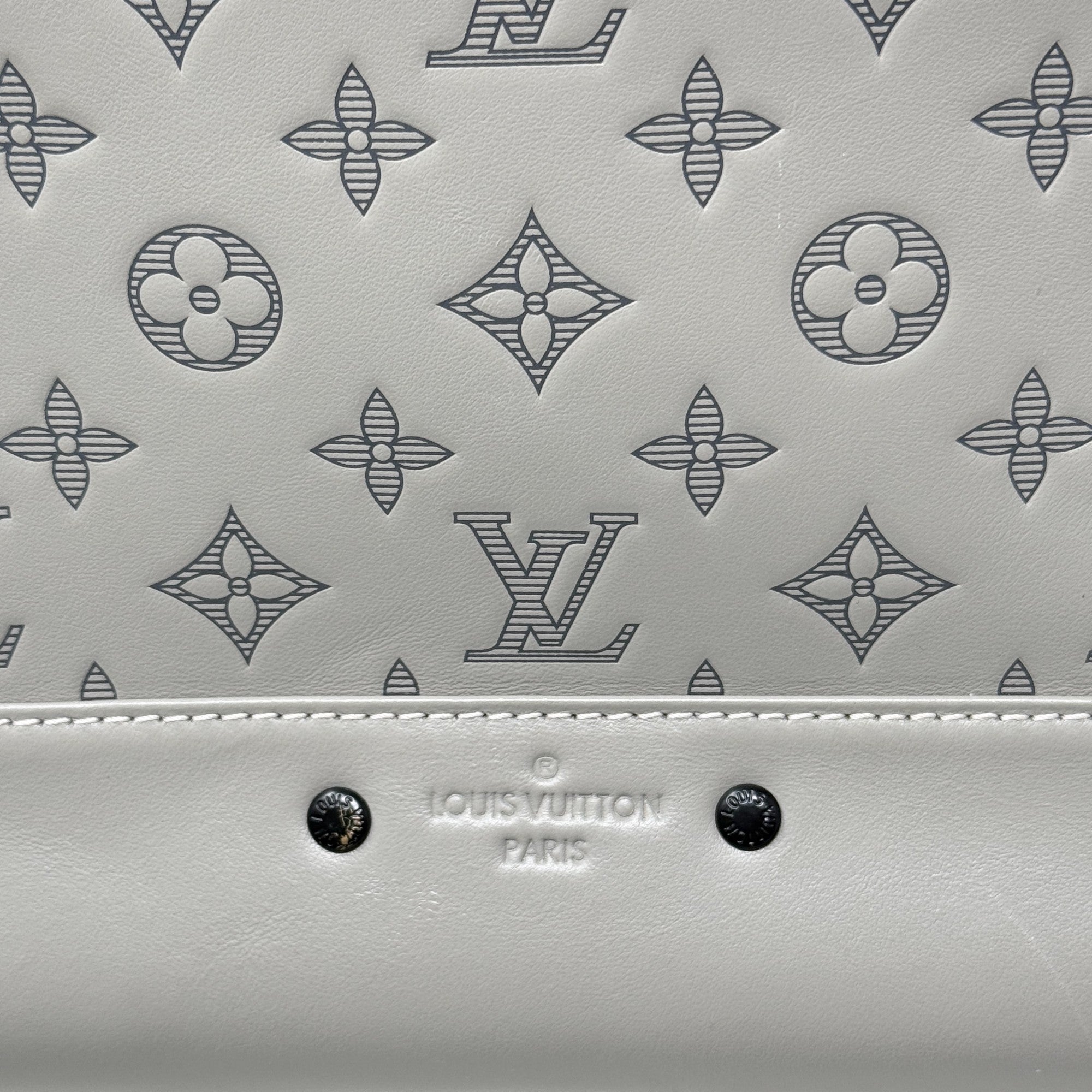 Louis Vuitton Grey Shadow Racer Backpack