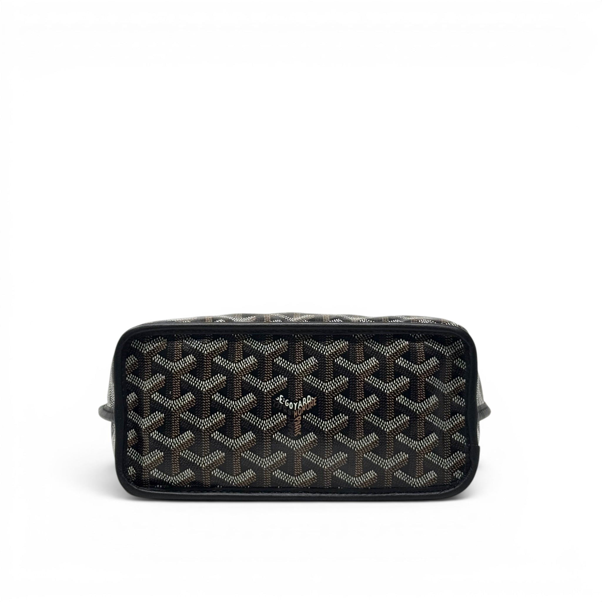 Goyard Black Mini Anjou Tote