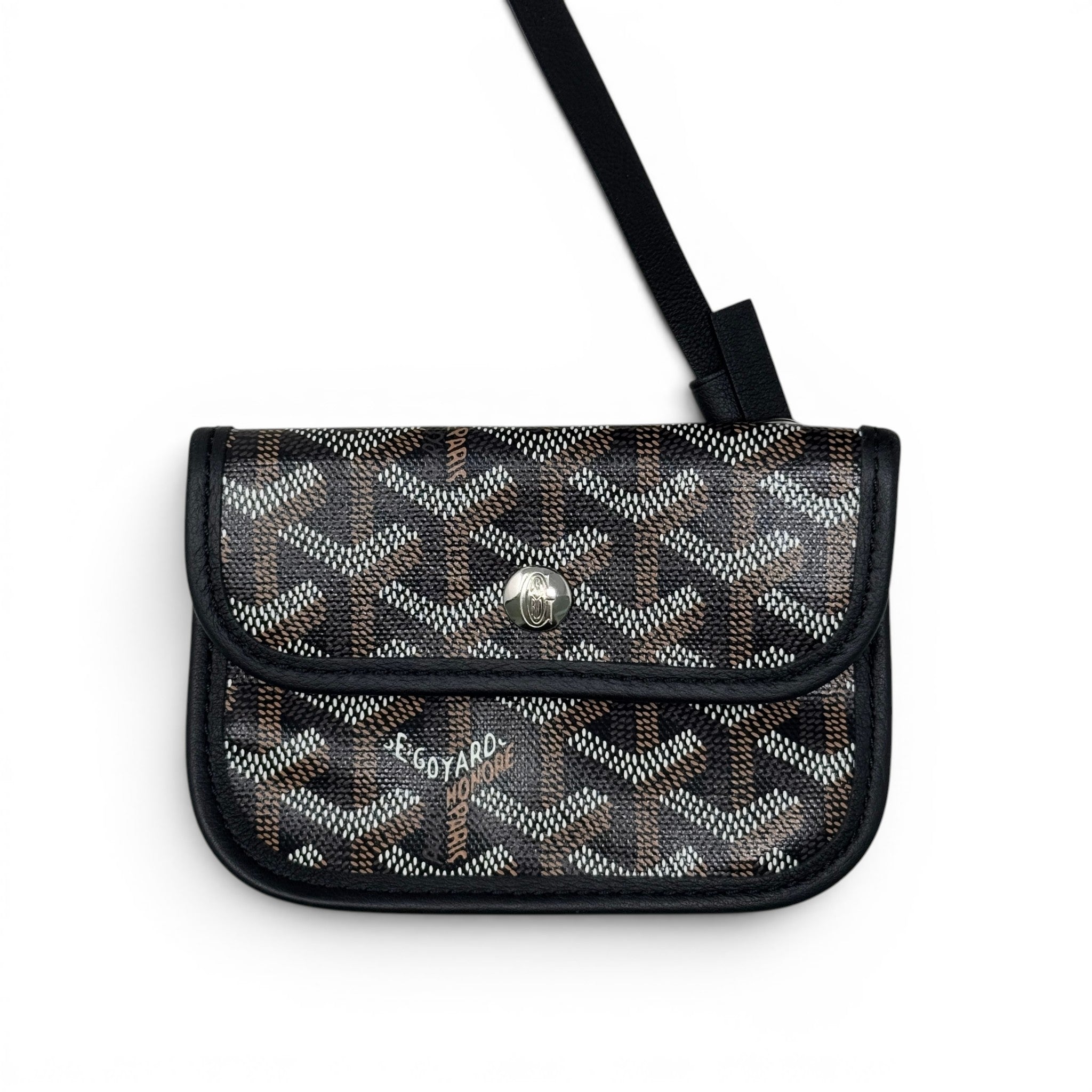 Goyard Black Mini Anjou Tote