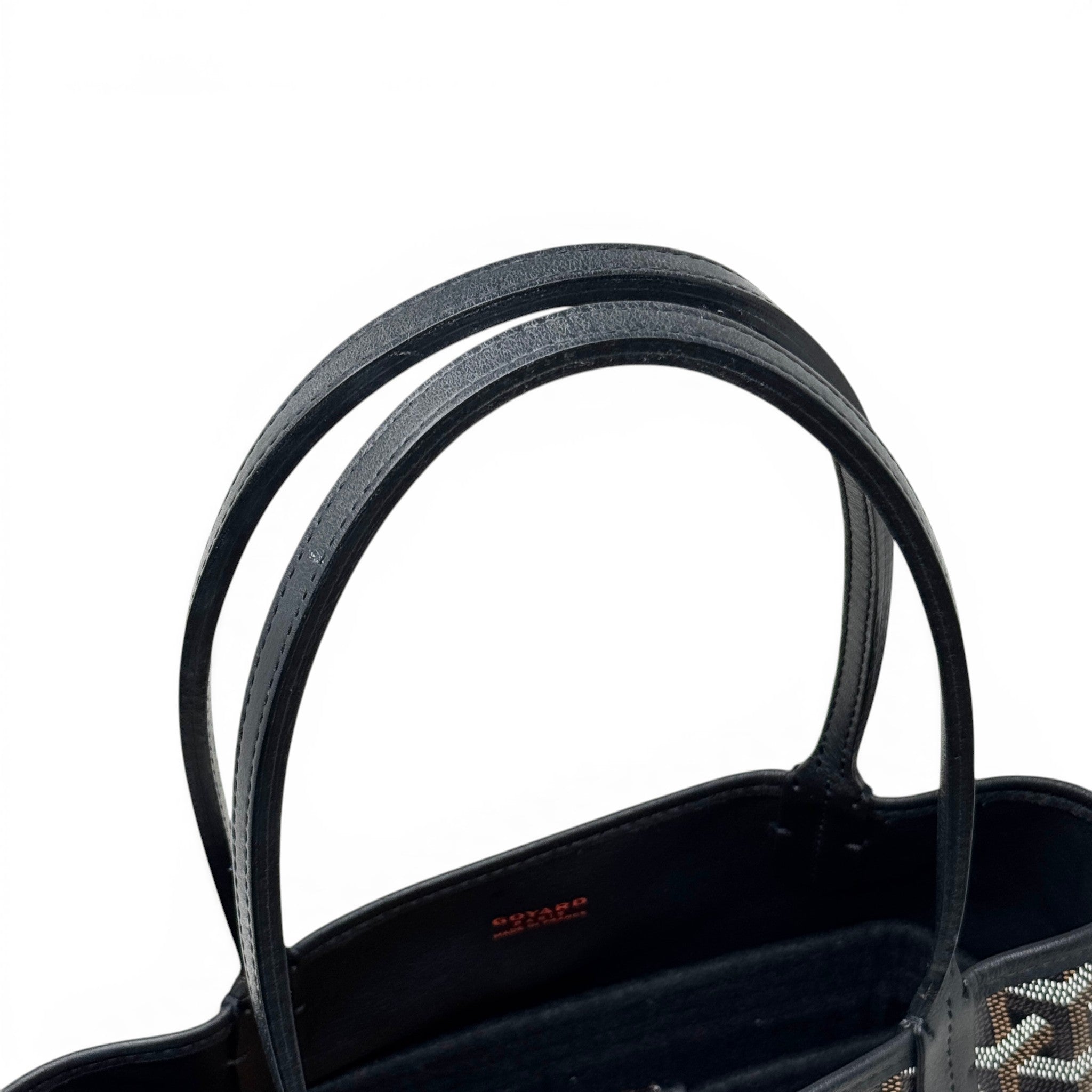 Goyard Black Mini Anjou Tote
