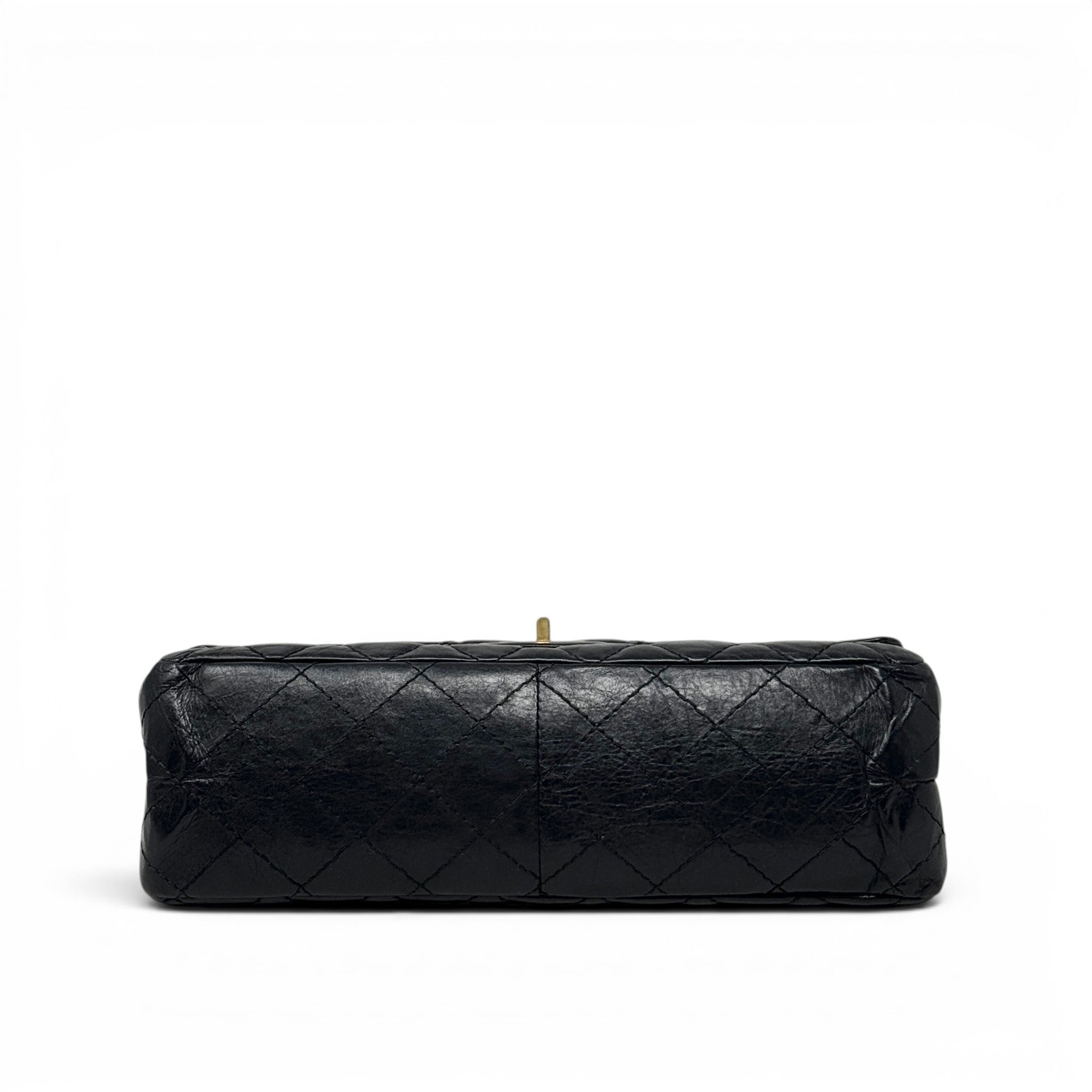 Chanel Black Calfskin 2.55 Reissue 266