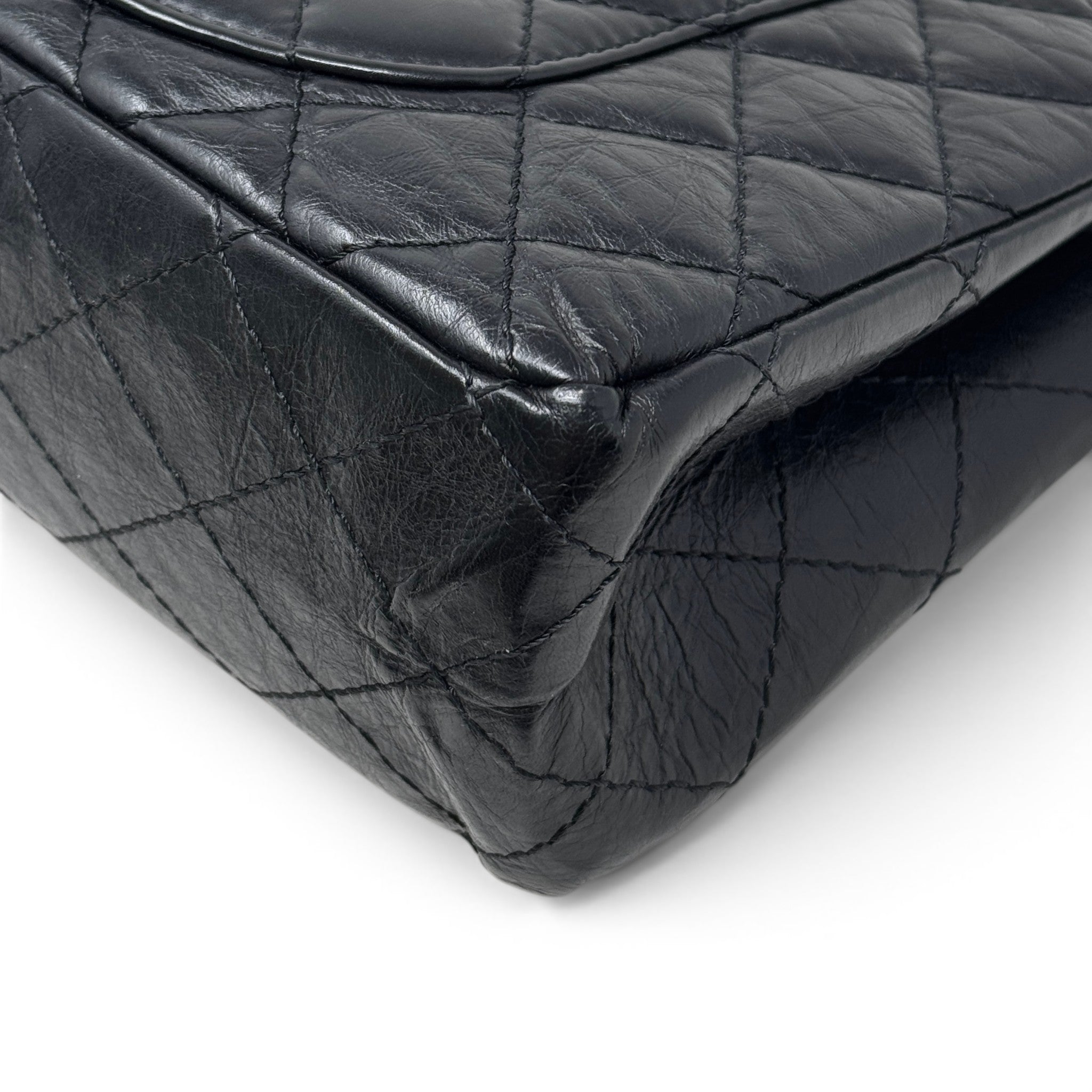 Chanel Black Calfskin 2.55 Reissue 266