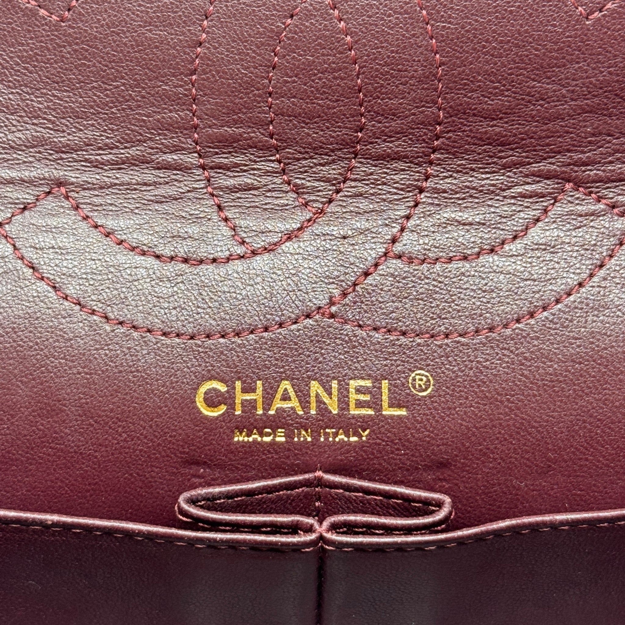 Chanel Black Calfskin 2.55 Reissue 266