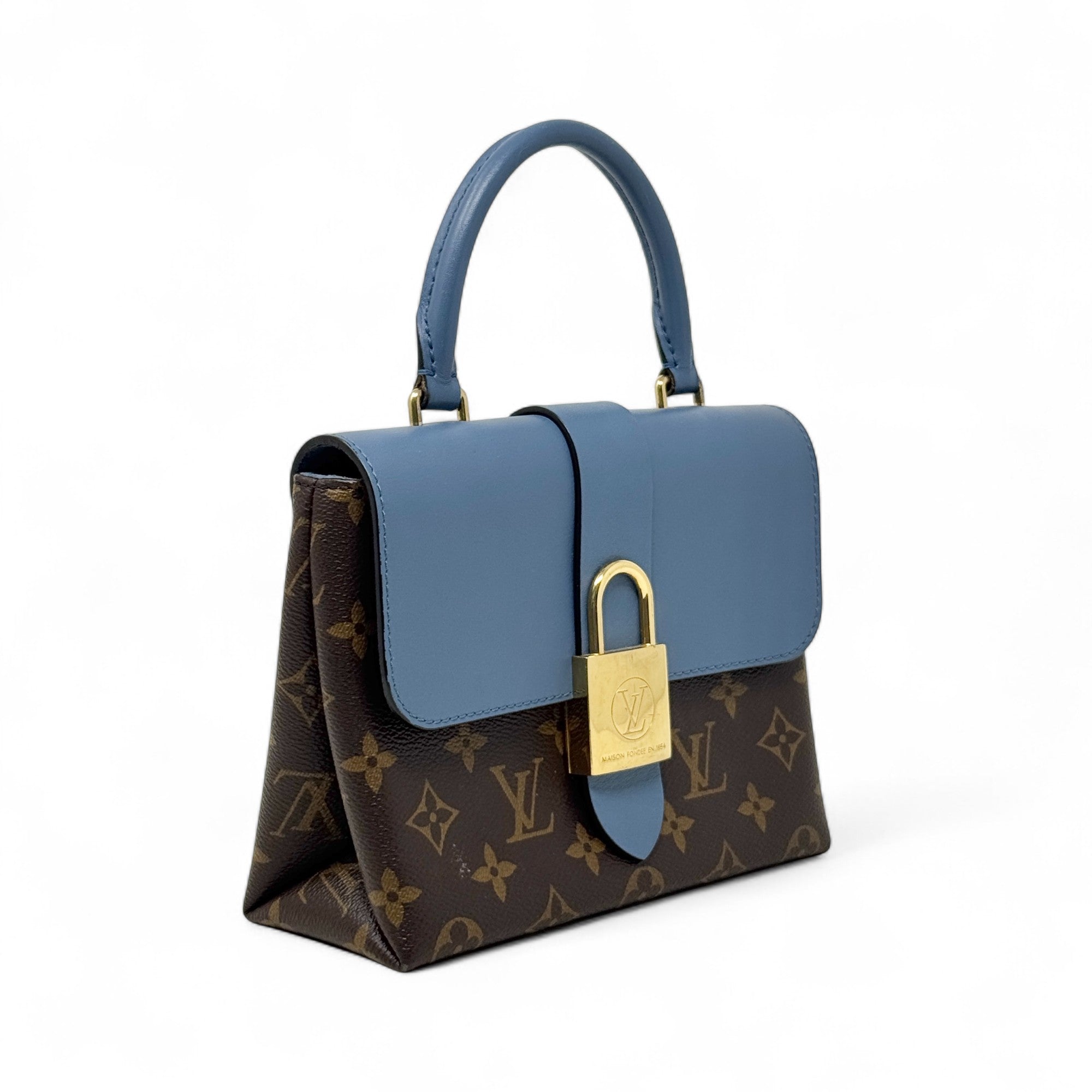 Louis Vuitton Blue Monogram Locky BB