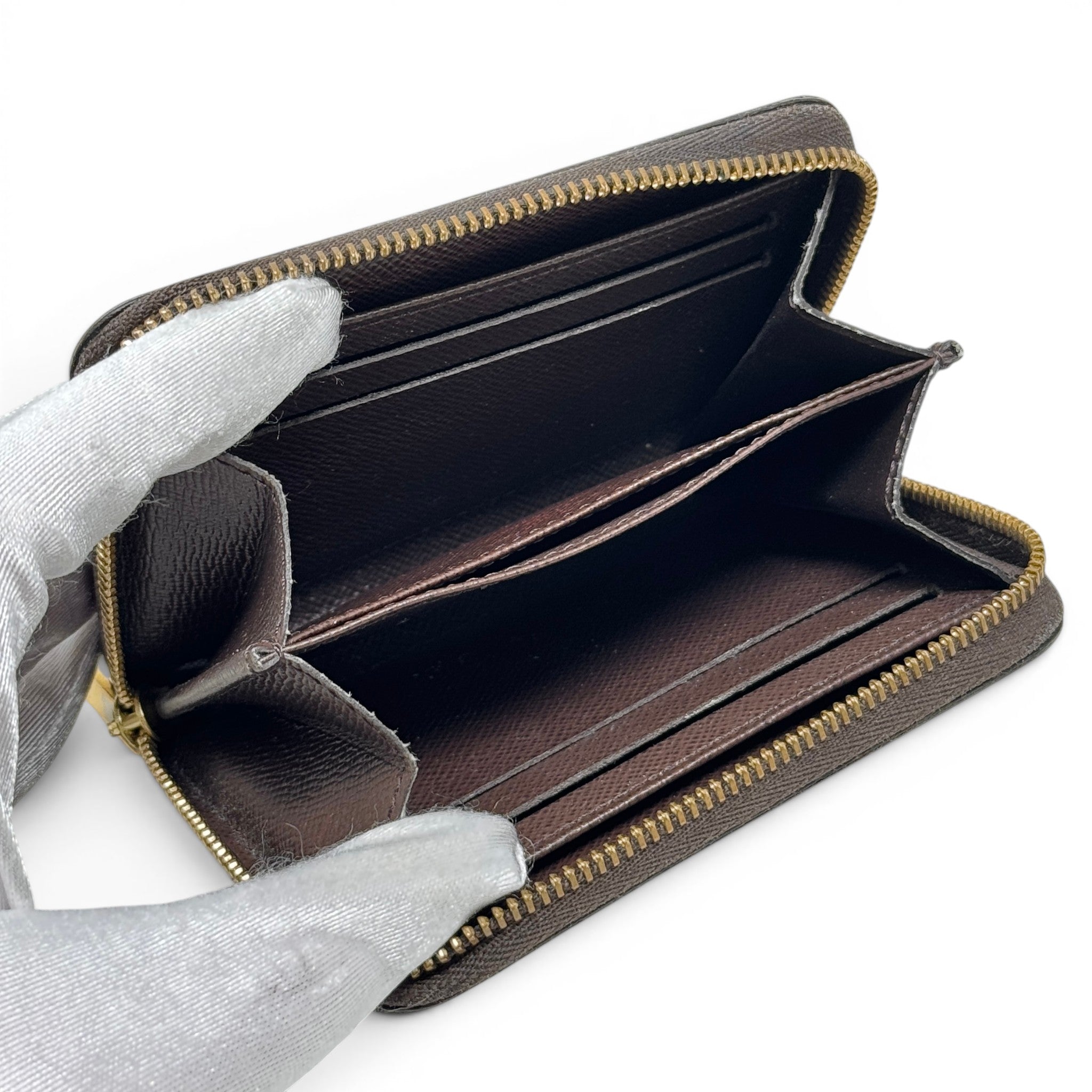 Louis Vuitton Damier Ebene Zippy Coin Purse