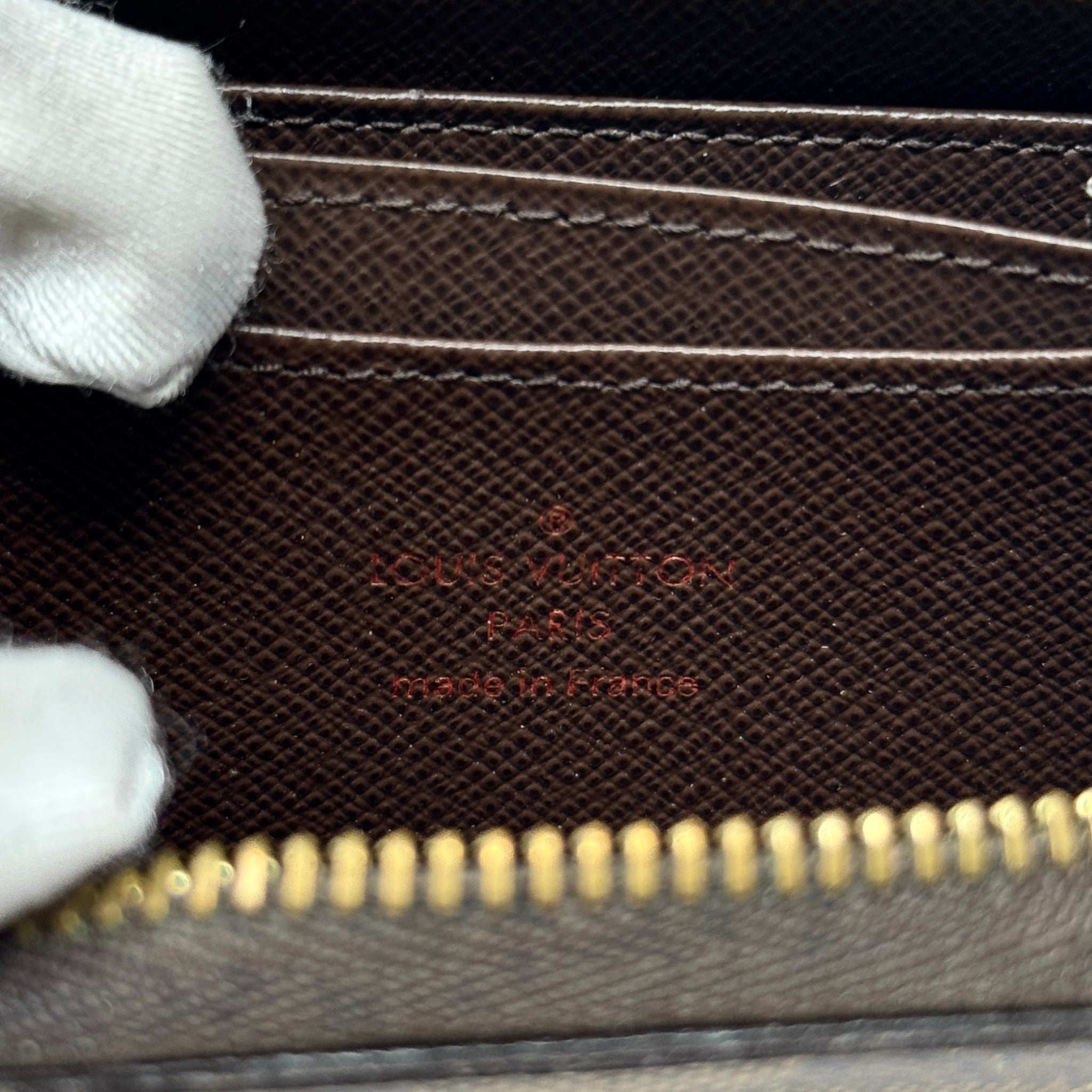 Louis Vuitton Damier Ebene Zippy Coin Purse