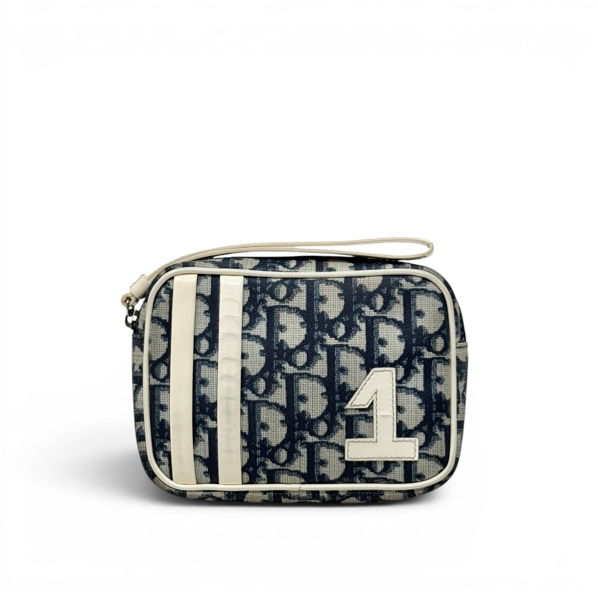 Dior Blue Trotter Vintage Cosmetic Pouch