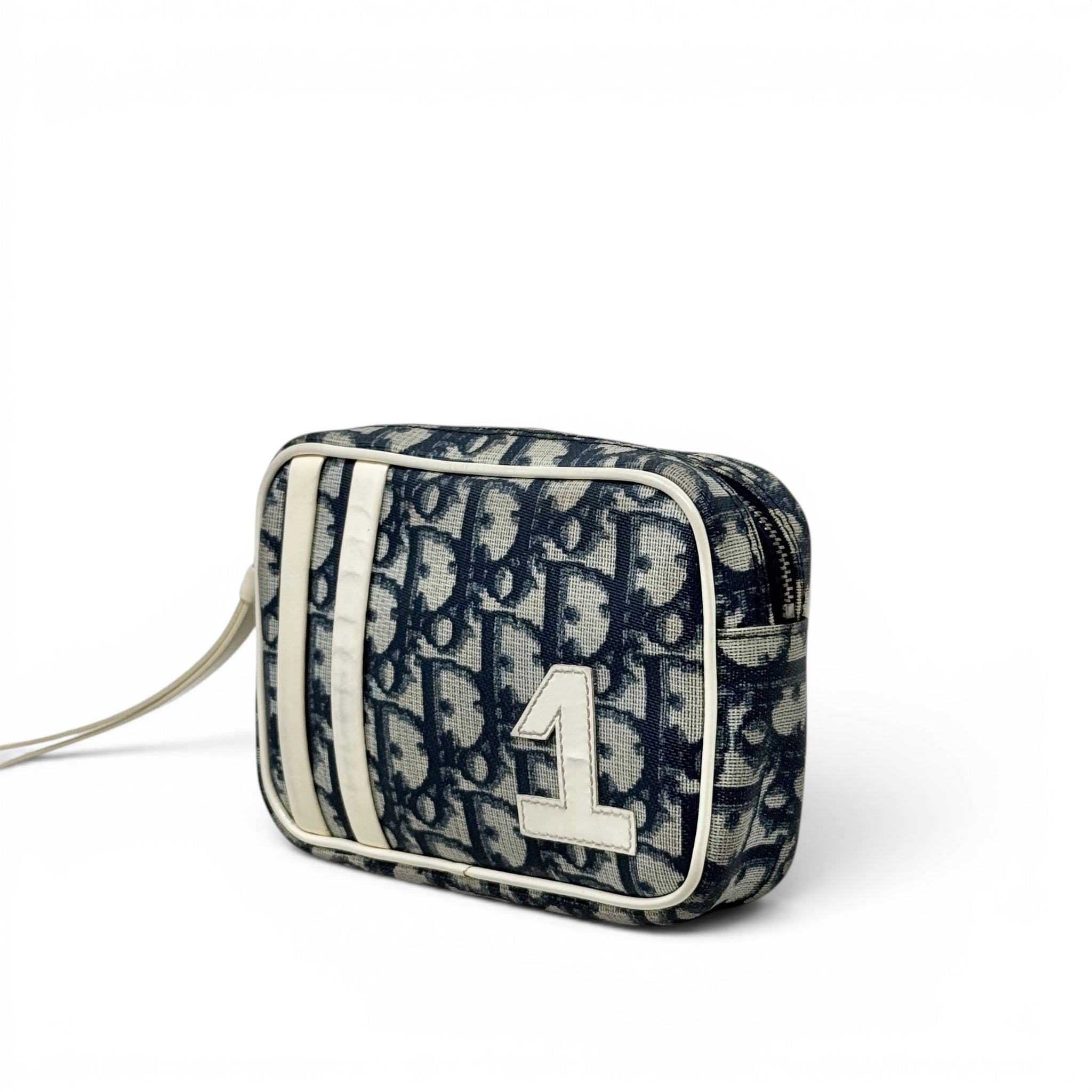 Dior Blue Trotter Vintage Cosmetic Pouch
