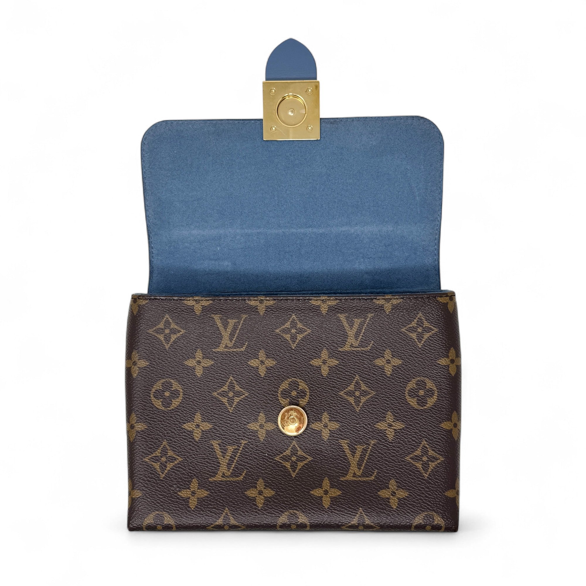 Louis Vuitton Blue Monogram Locky BB