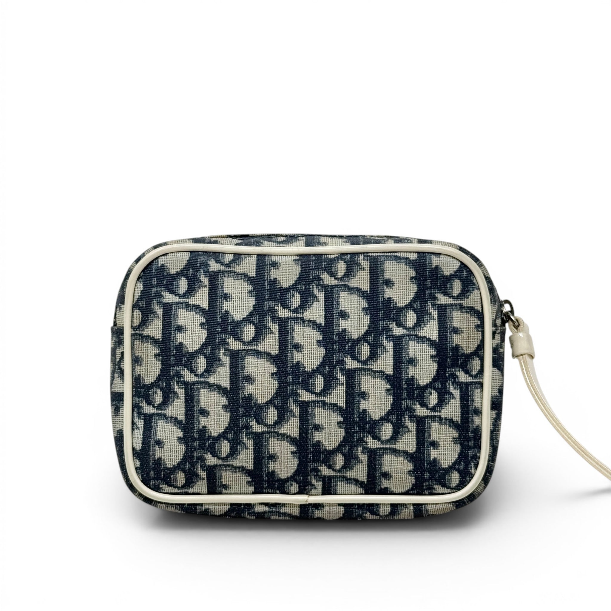 Dior Blue Trotter Vintage Cosmetic Pouch