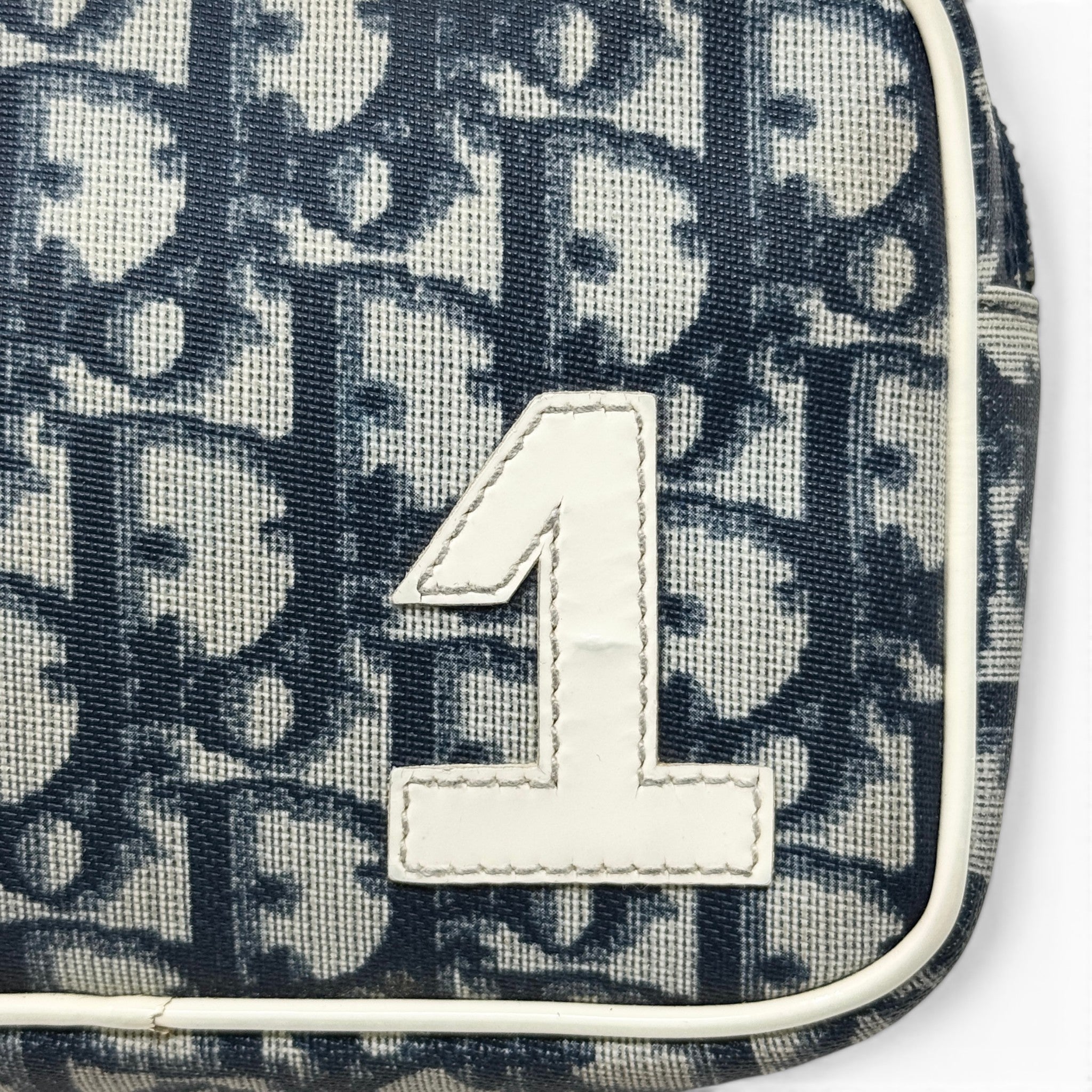 Dior Blue Trotter Vintage Cosmetic Pouch