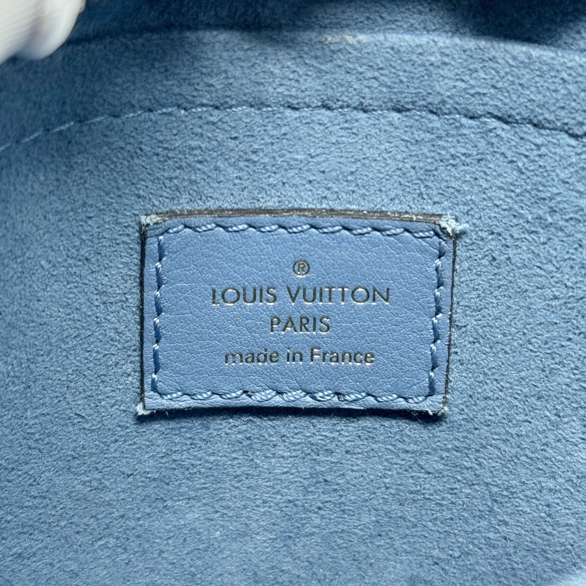 Louis Vuitton Blue Monogram Locky BB