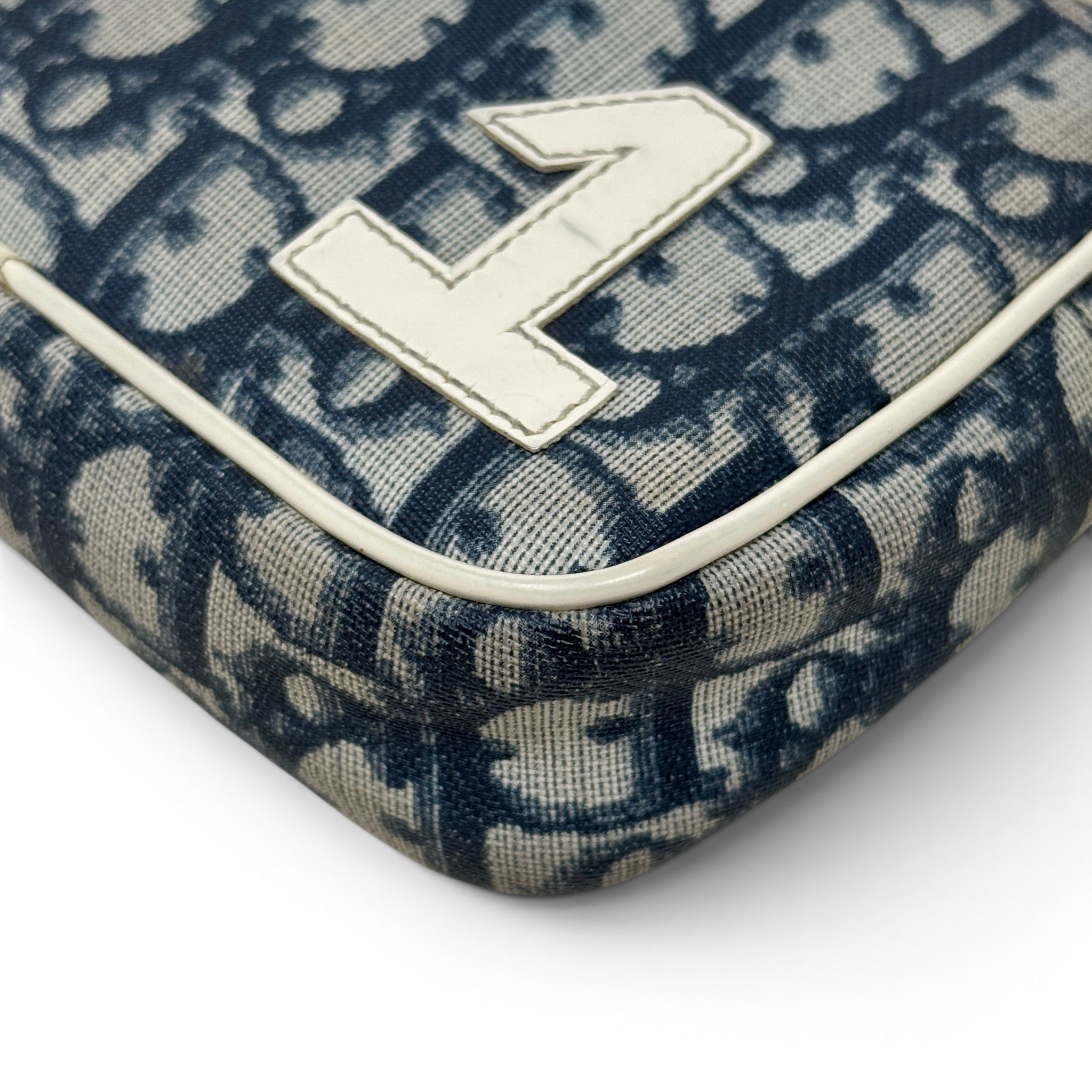 Dior Blue Trotter Vintage Cosmetic Pouch
