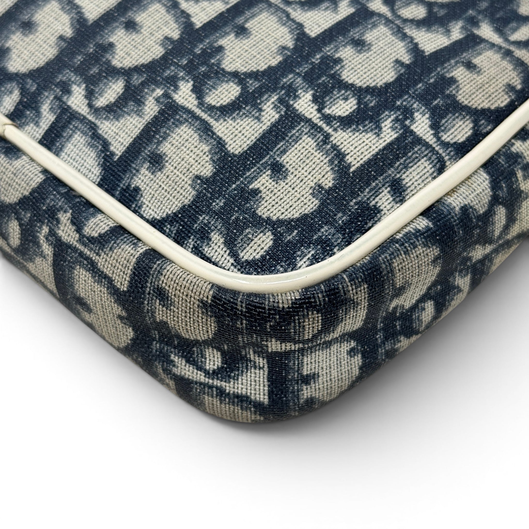 Dior Blue Trotter Vintage Cosmetic Pouch