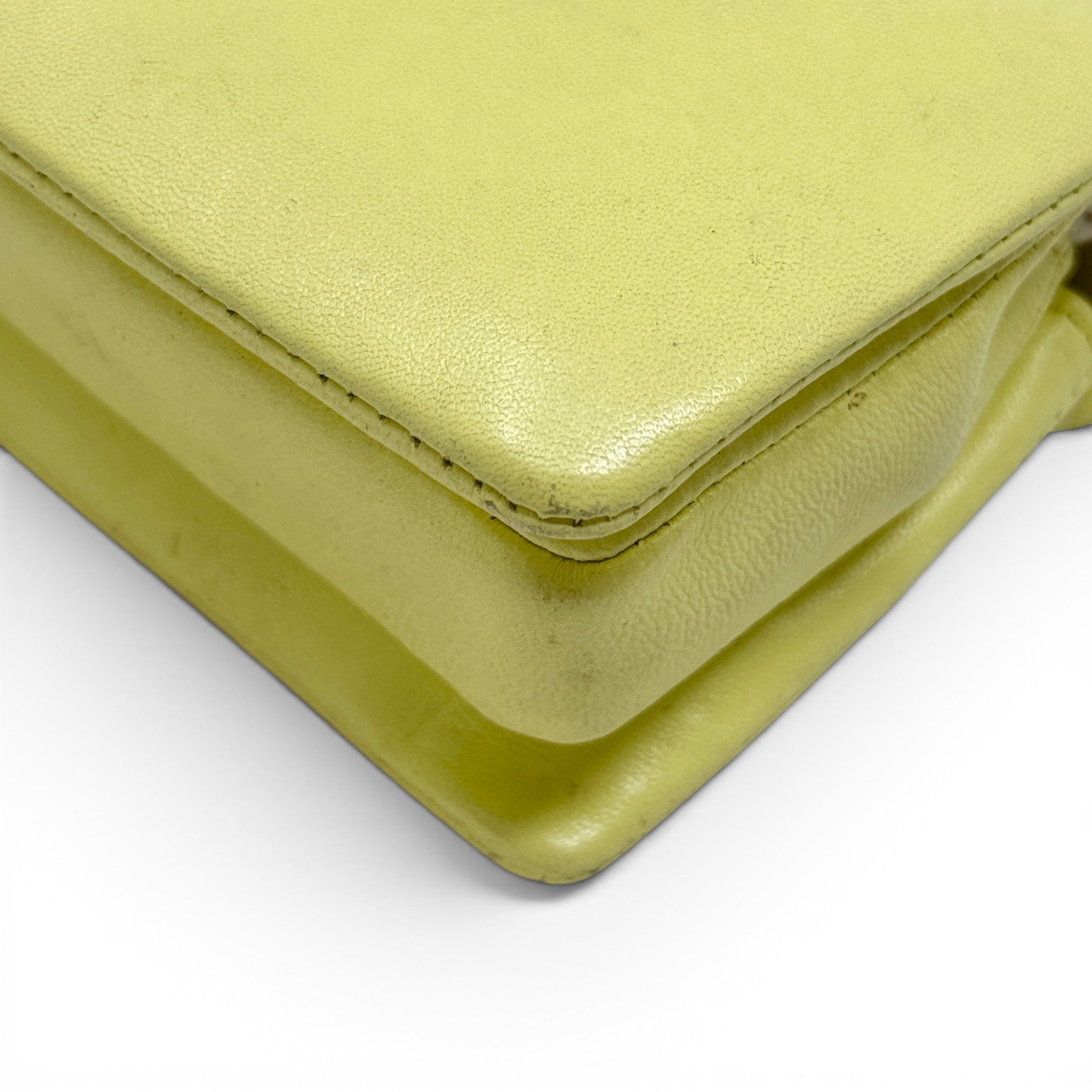 Valentino Yellow Mini One Stud Bag