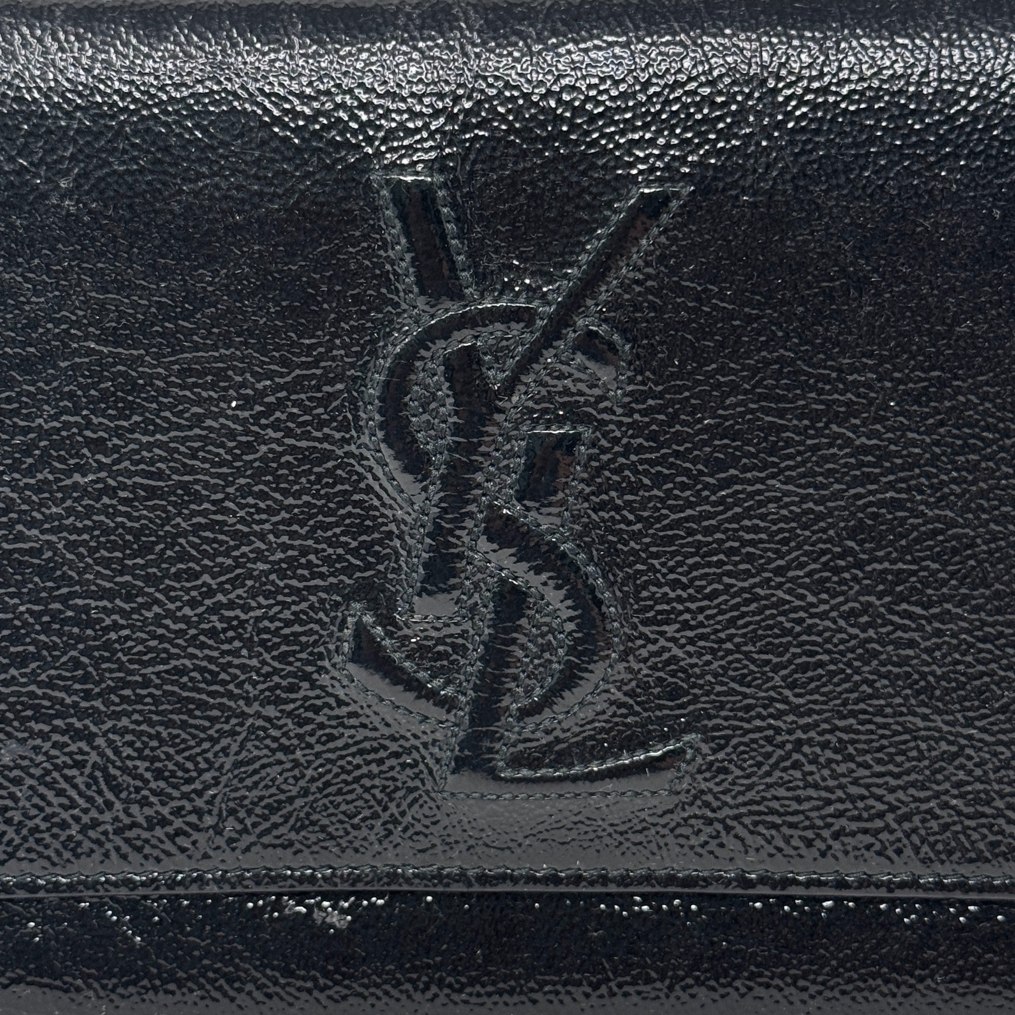 Saint Laurent Black Belle Du Jour Clutch