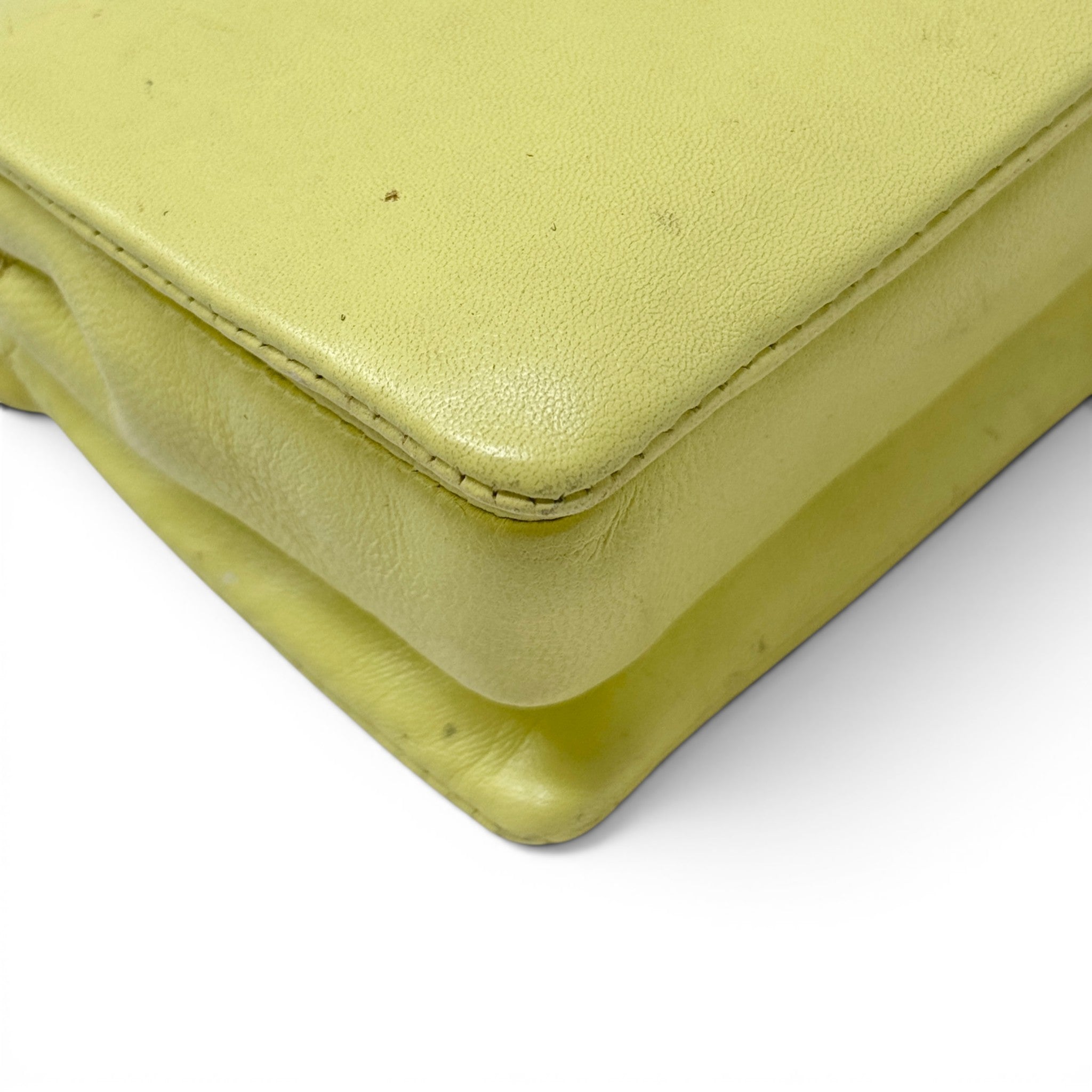 Valentino Yellow Mini One Stud Bag
