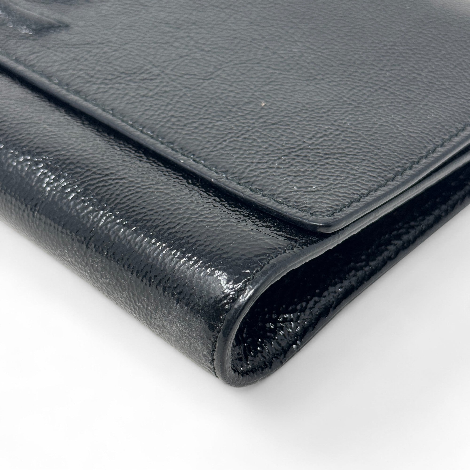 Saint Laurent Black Belle Du Jour Clutch