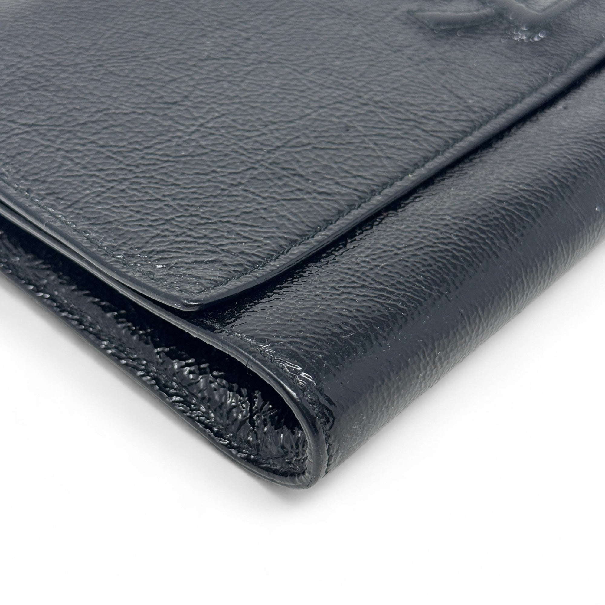 Saint Laurent Black Belle Du Jour Clutch