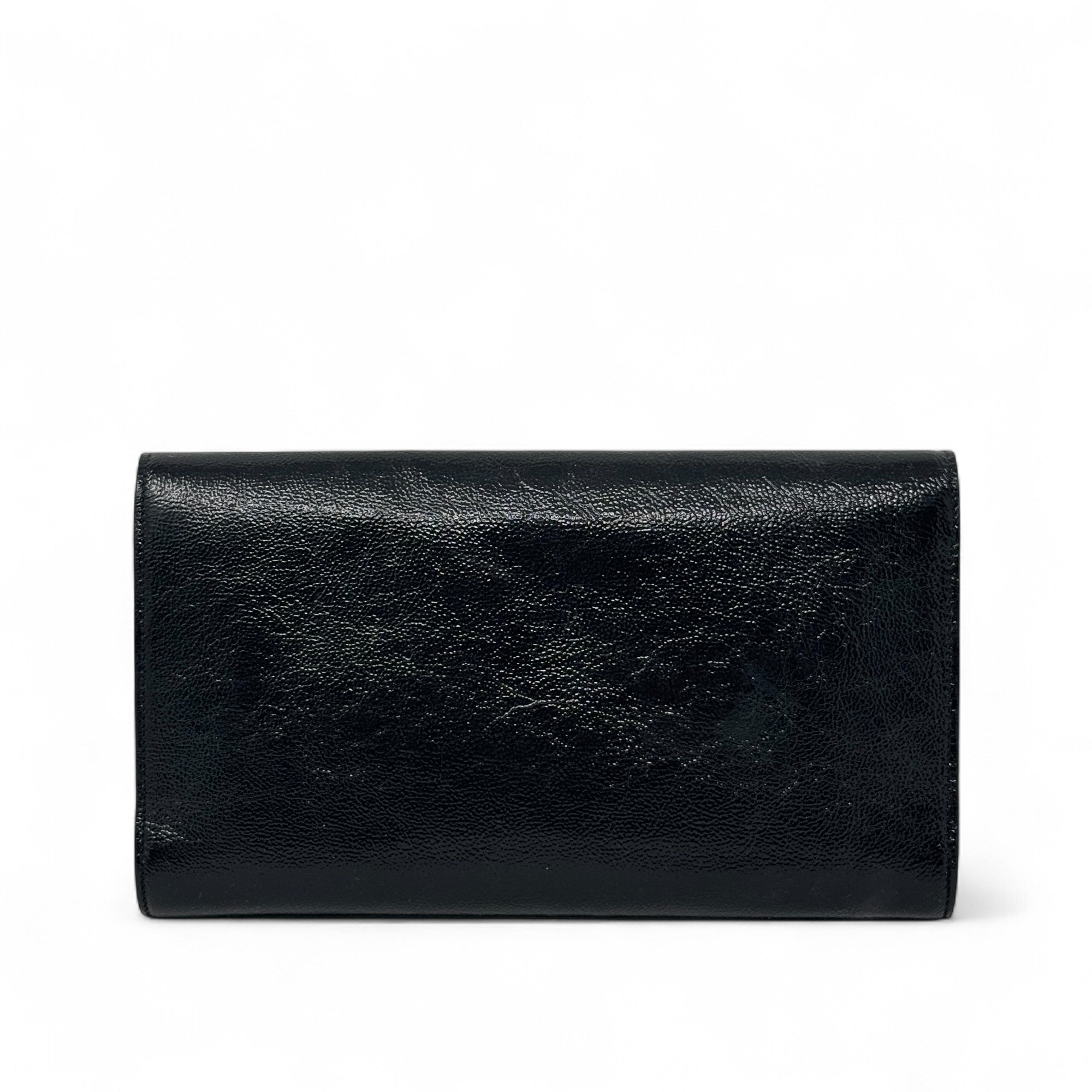 Saint Laurent Black Belle Du Jour Clutch