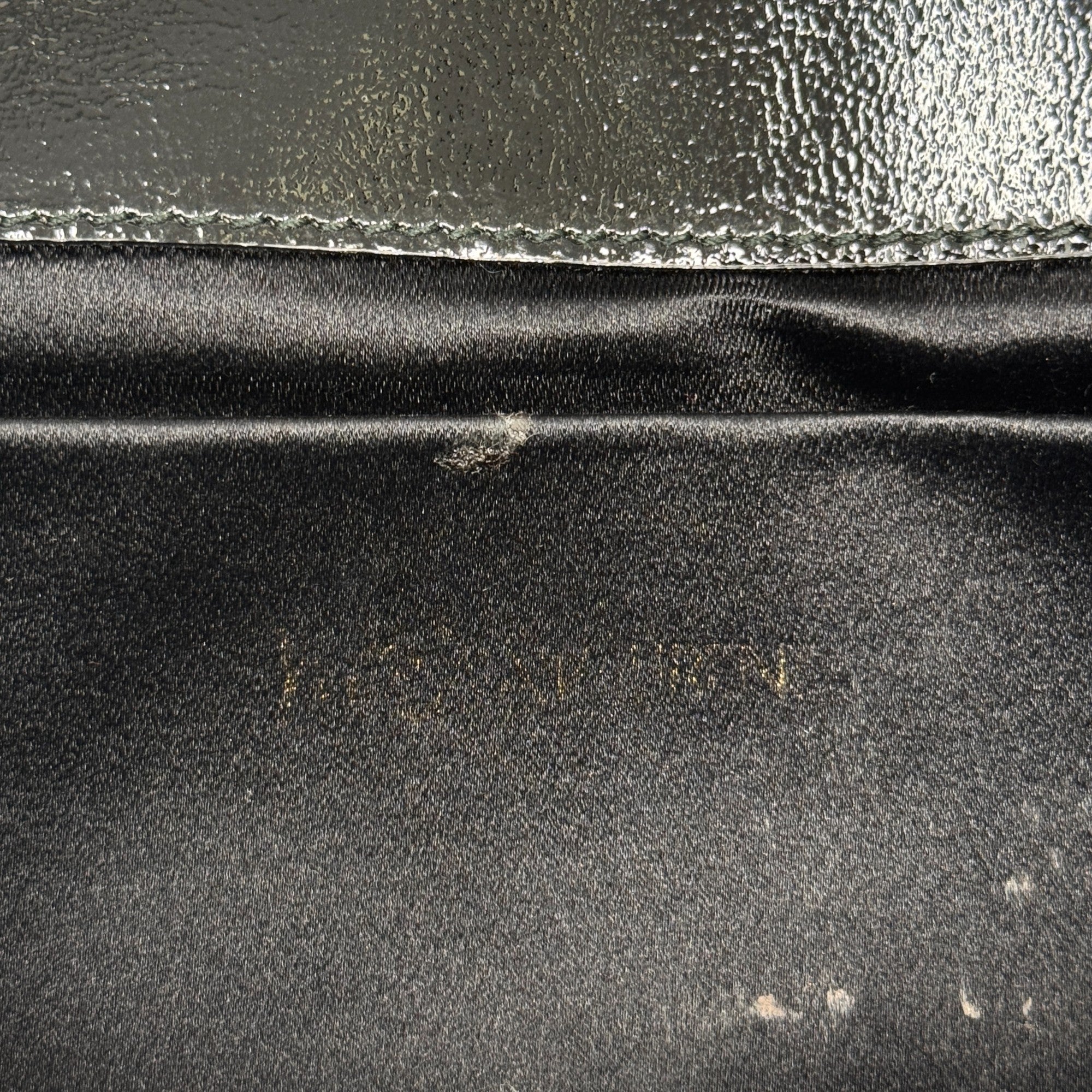 Saint Laurent Black Belle Du Jour Clutch