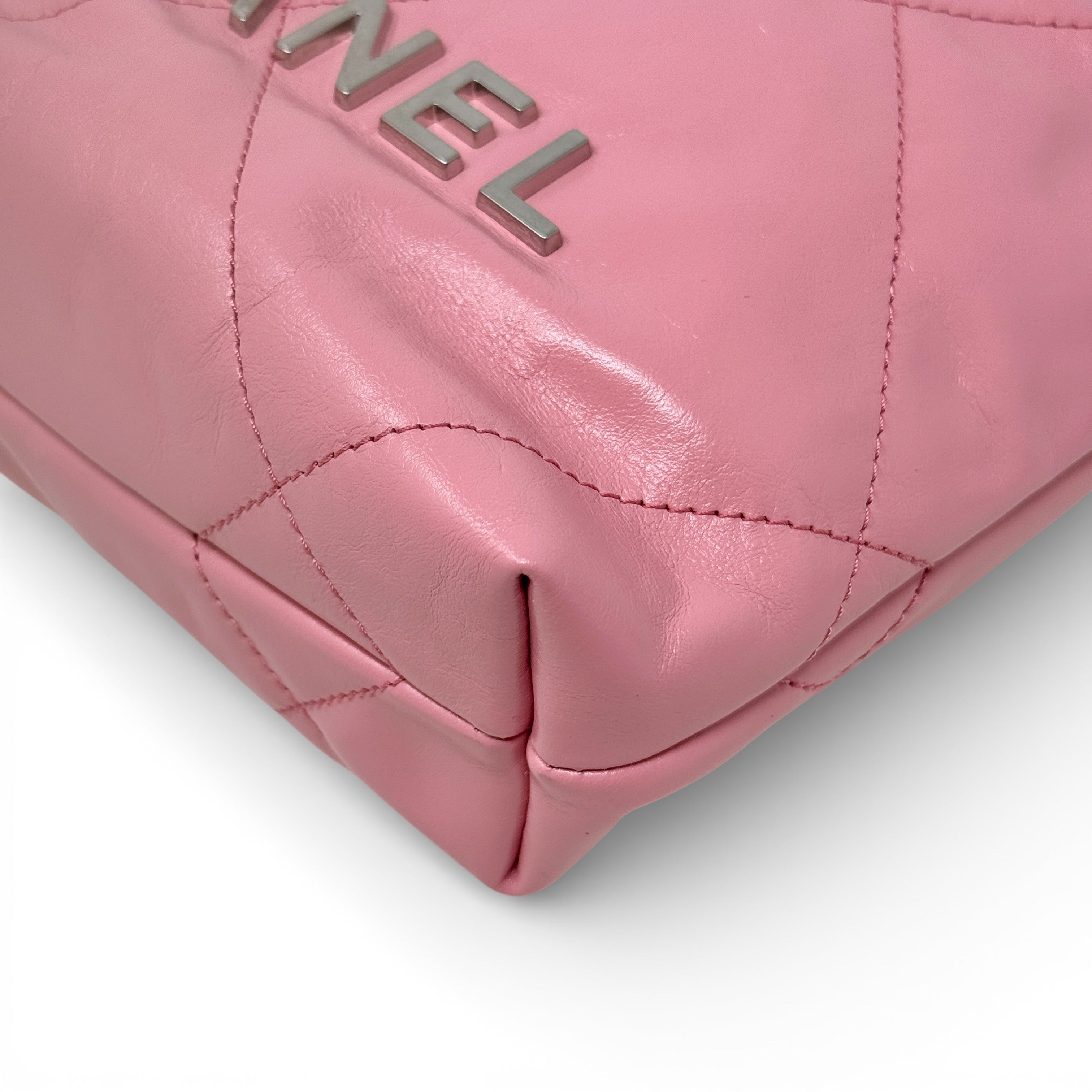 Chanel Pink Mini 22 Hobo