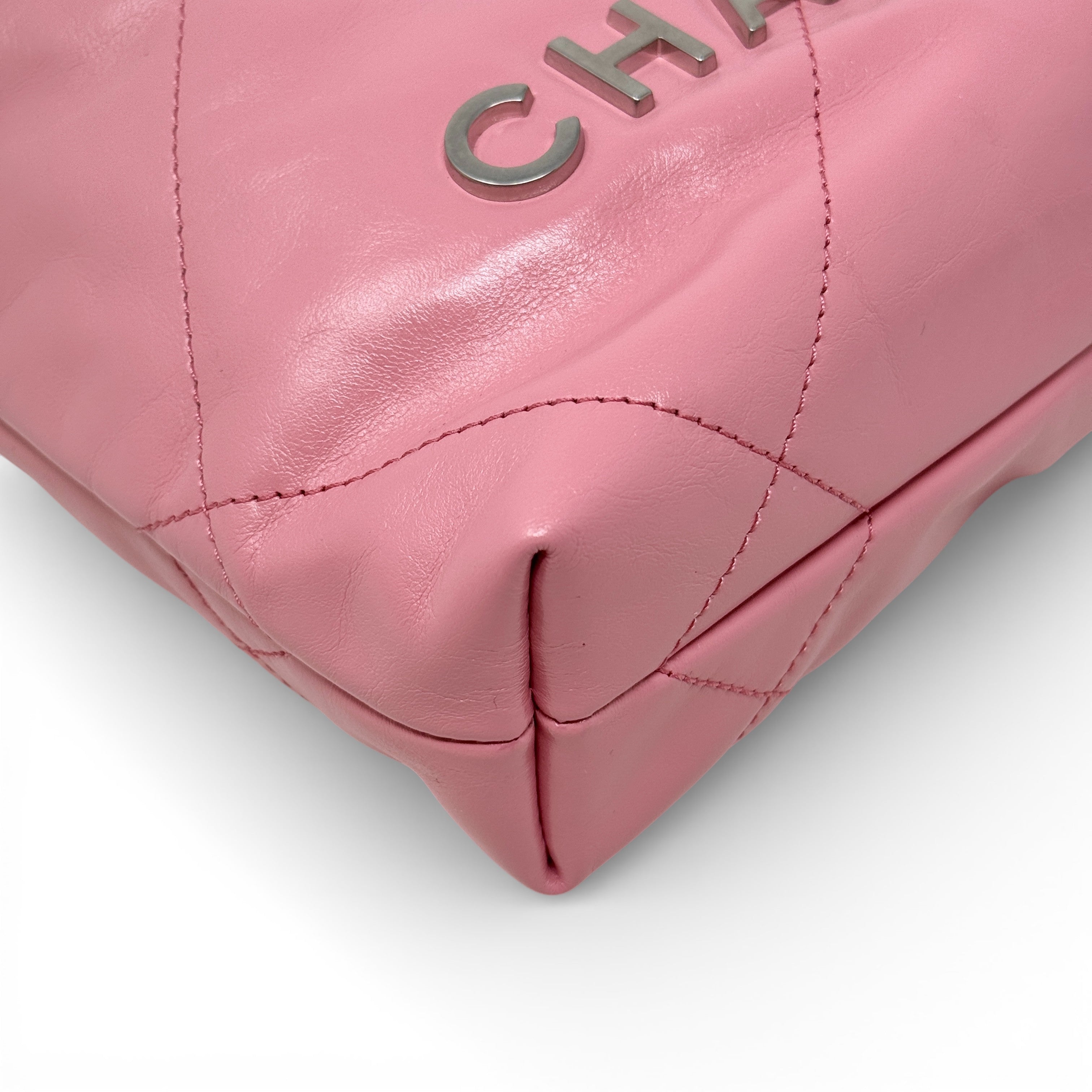 Chanel Pink Mini 22 Hobo