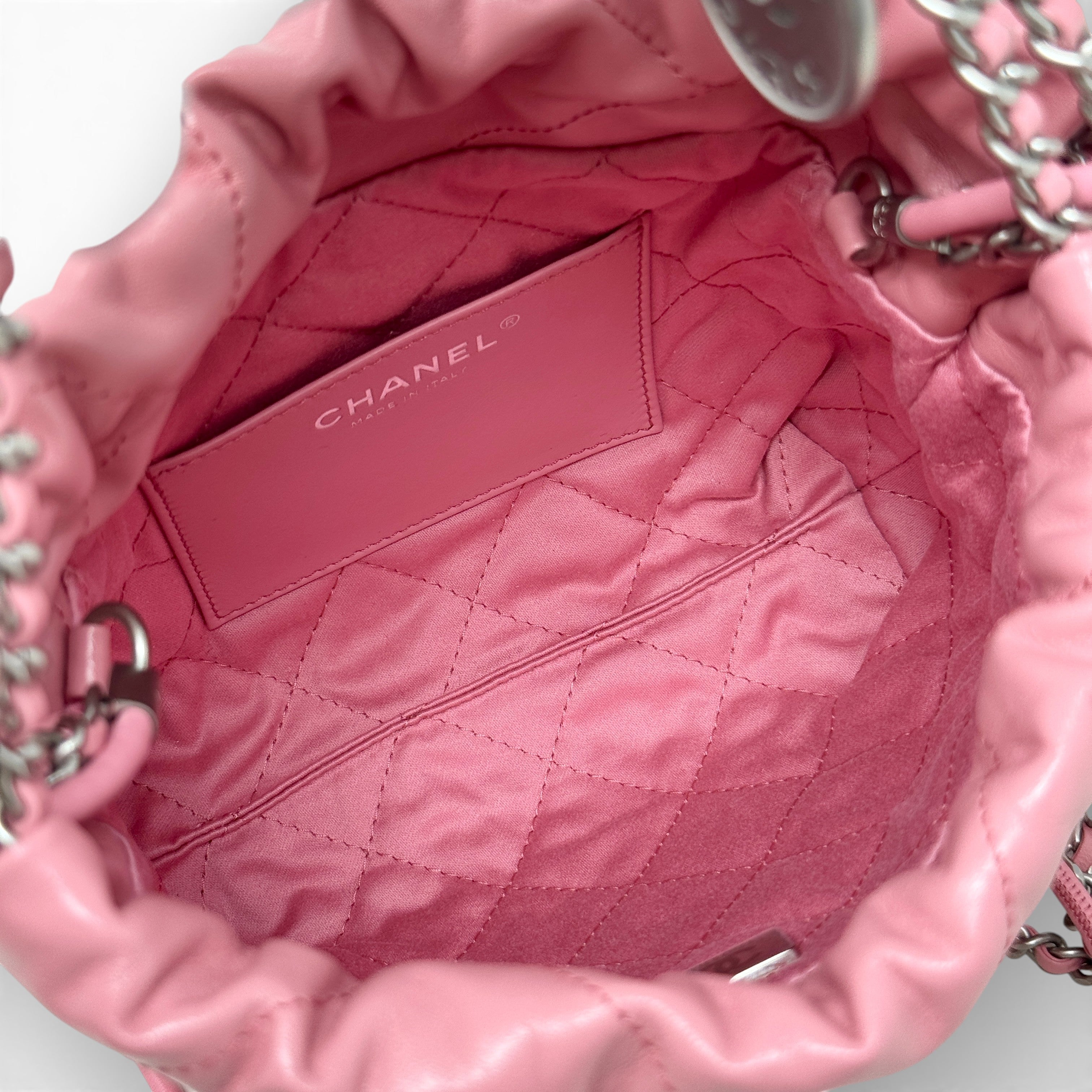 Chanel Pink Mini 22 Hobo