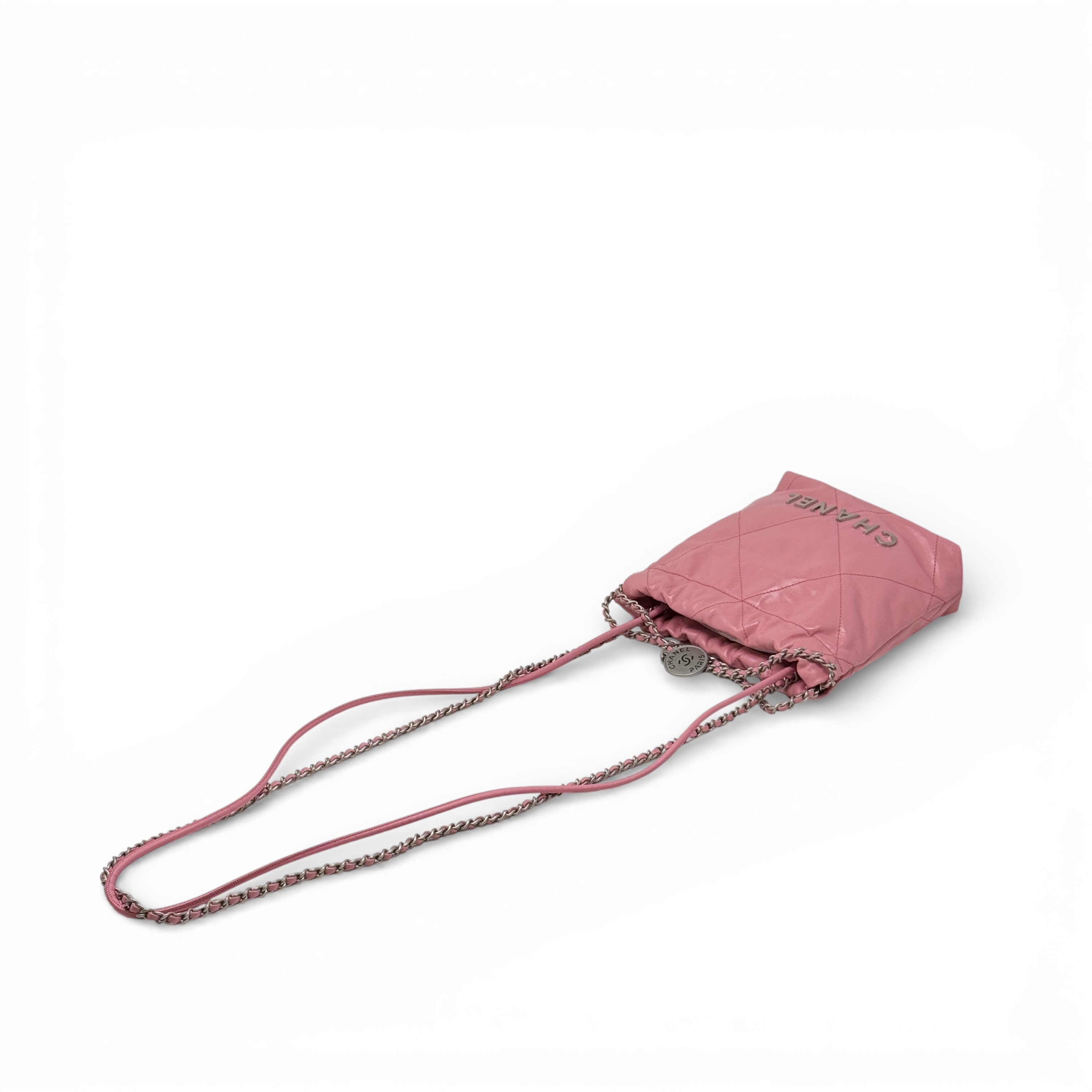 Chanel Pink Mini 22 Hobo