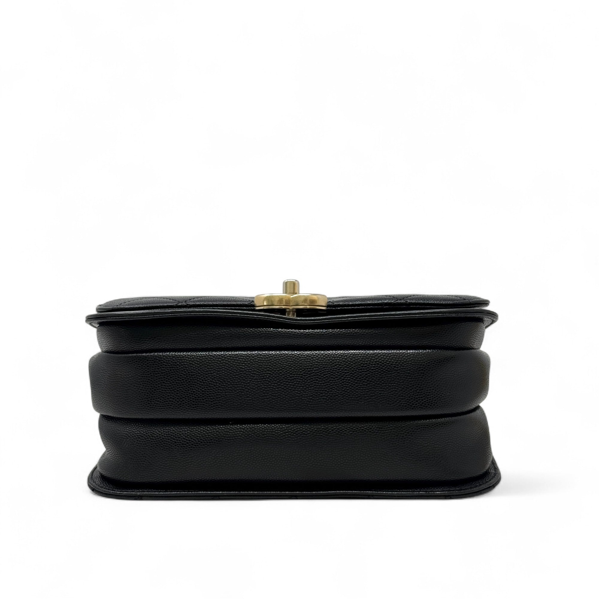 Chanel Black City Curve Messenger