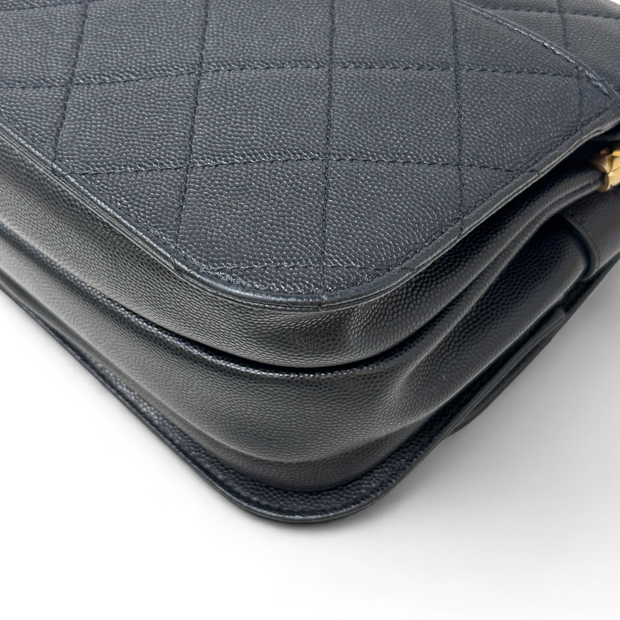 Chanel Black City Curve Messenger