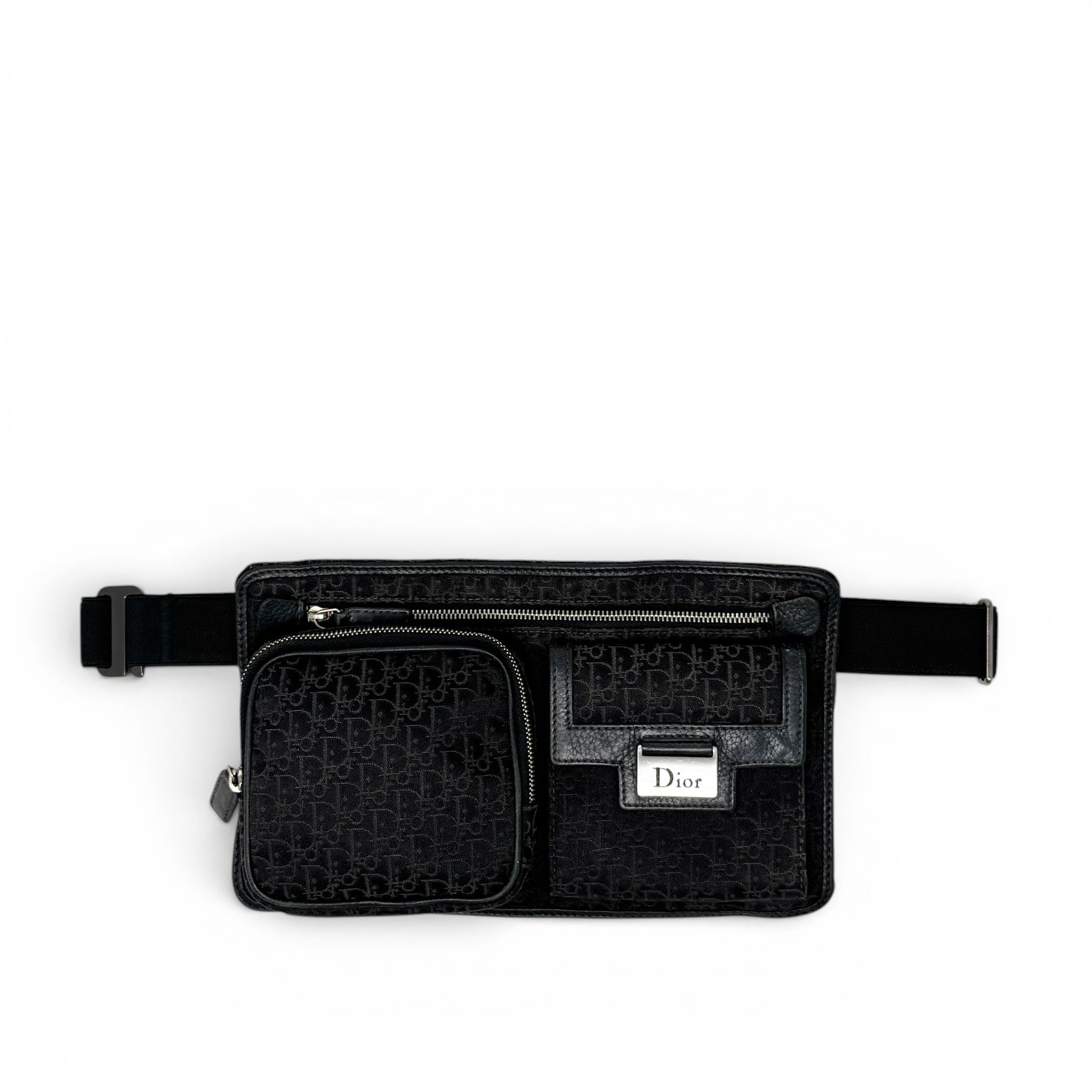 Dior Black Diorissimo Chic Belt Bag