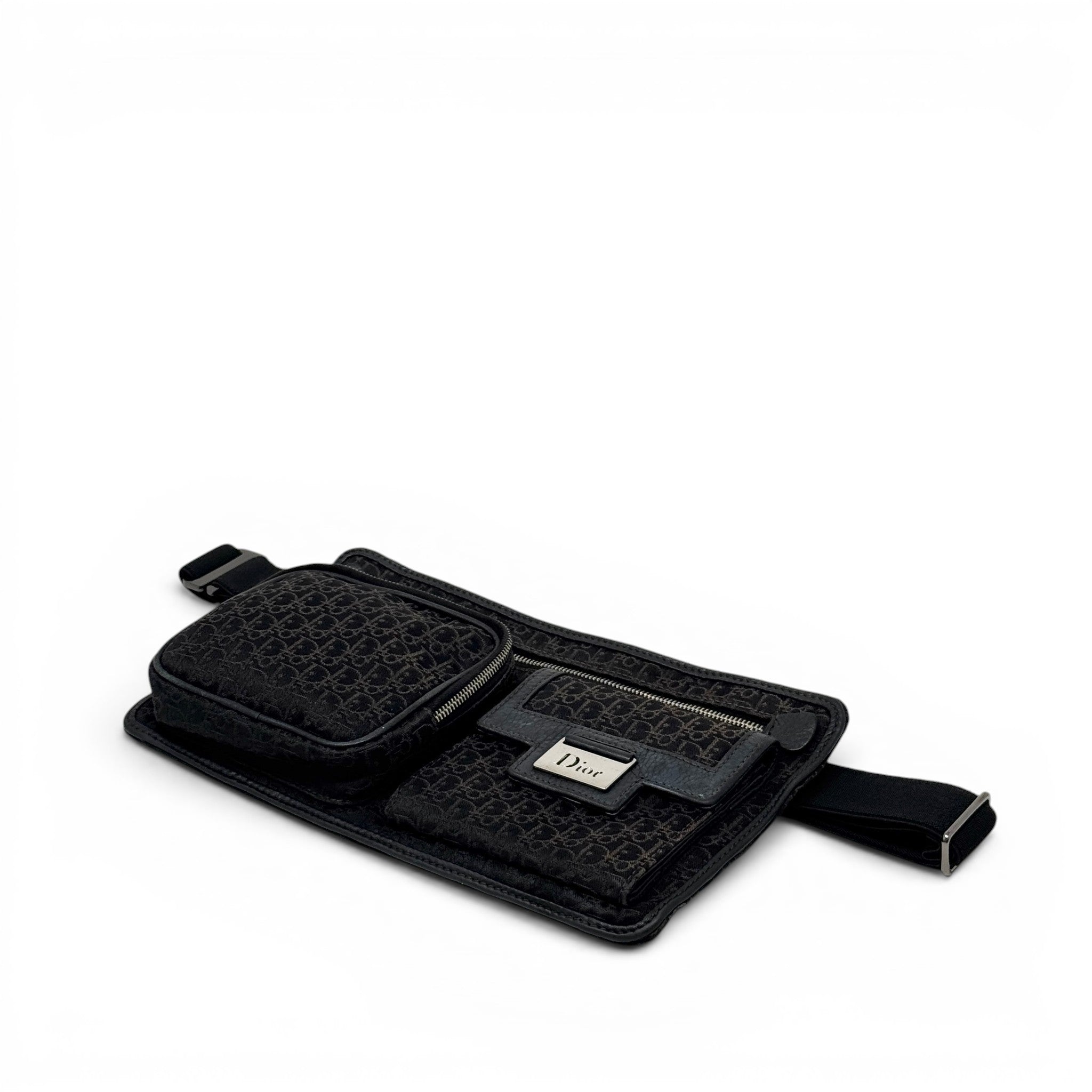 Dior Black Diorissimo Chic Belt Bag