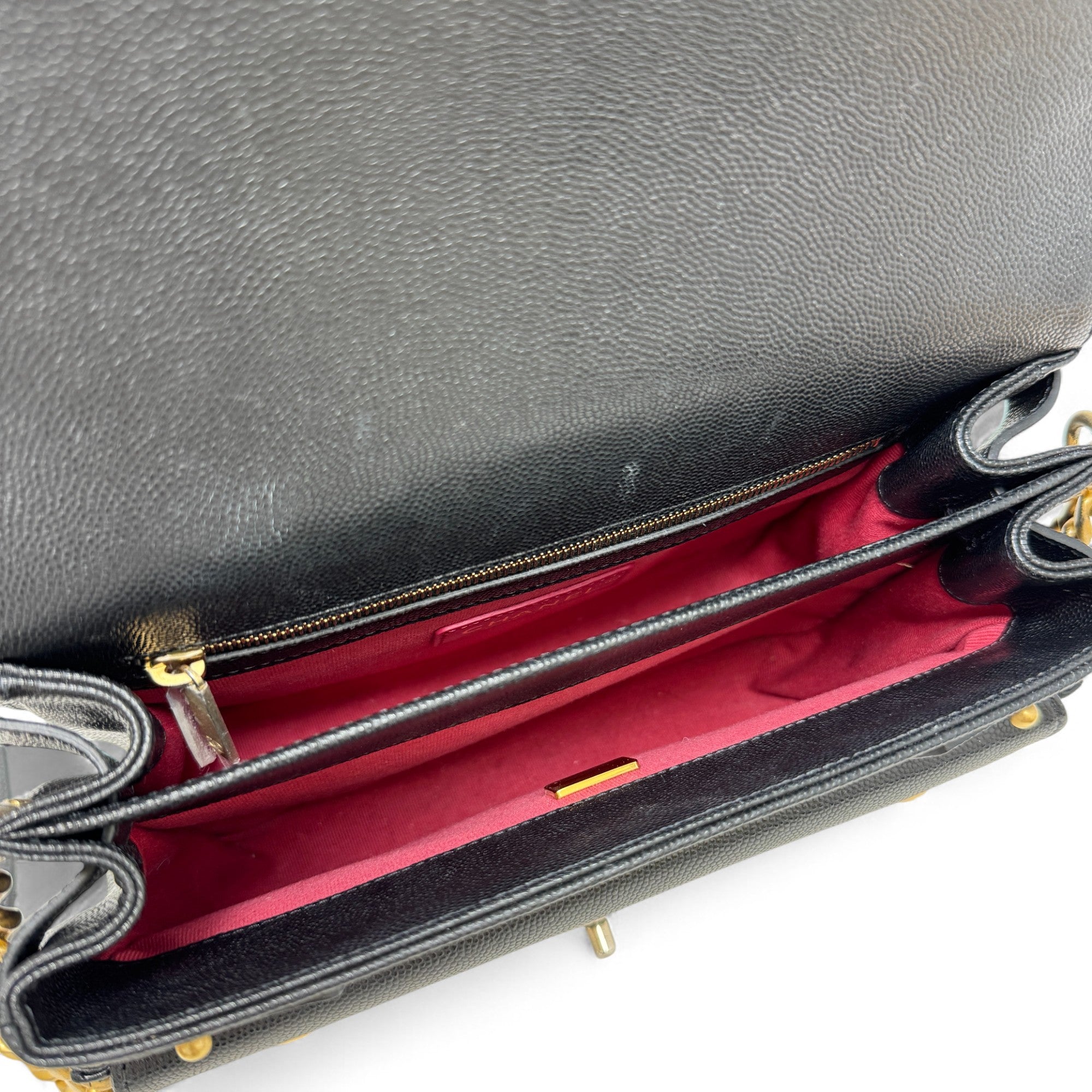 Chanel Black City Curve Messenger