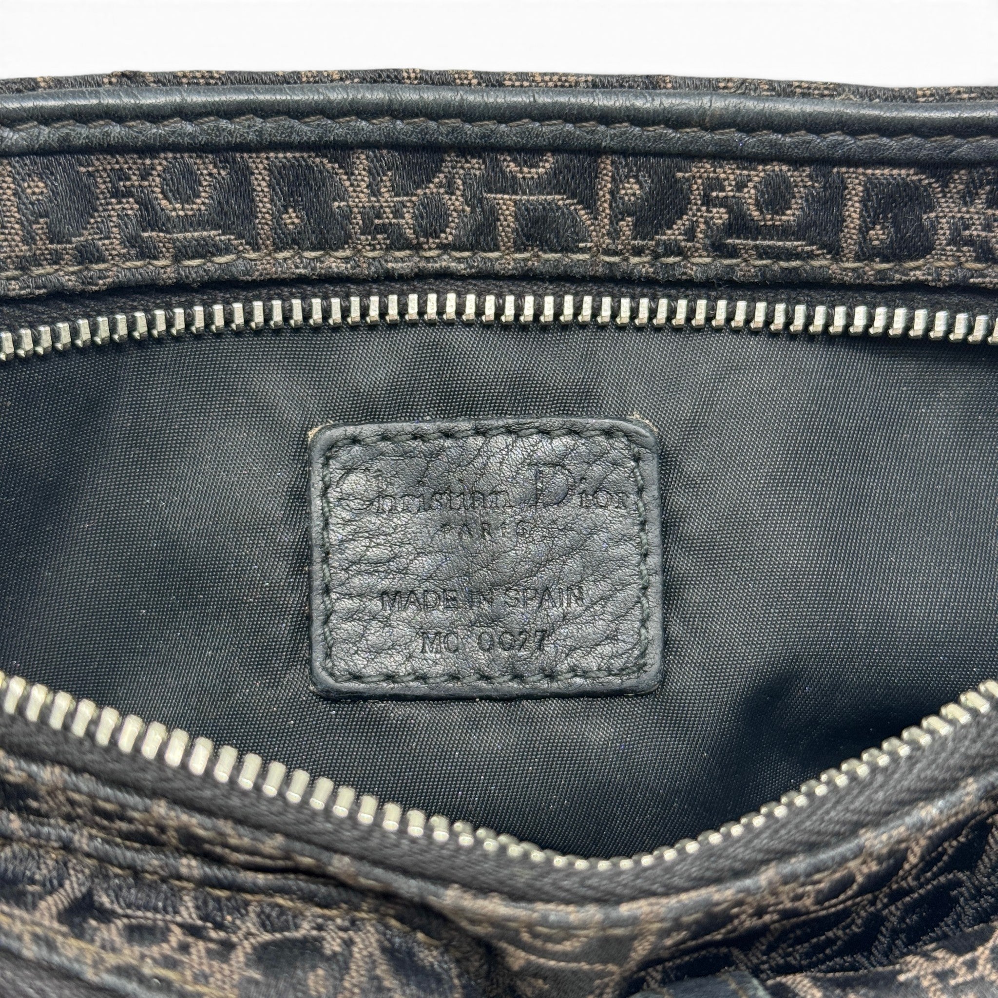 Dior Black Diorissimo Chic Belt Bag