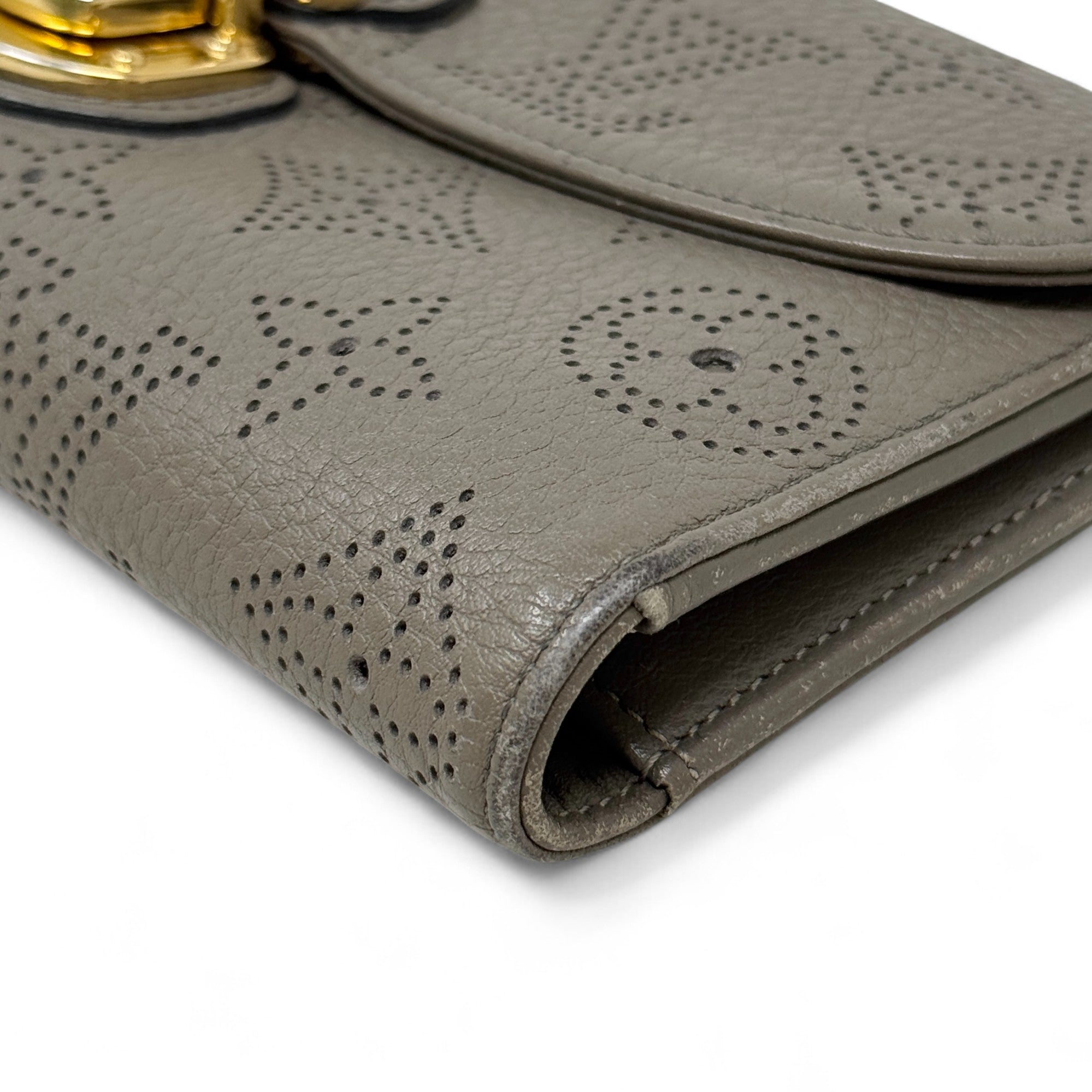 Louis Vuitton Grey Mahina Amelia Wallet