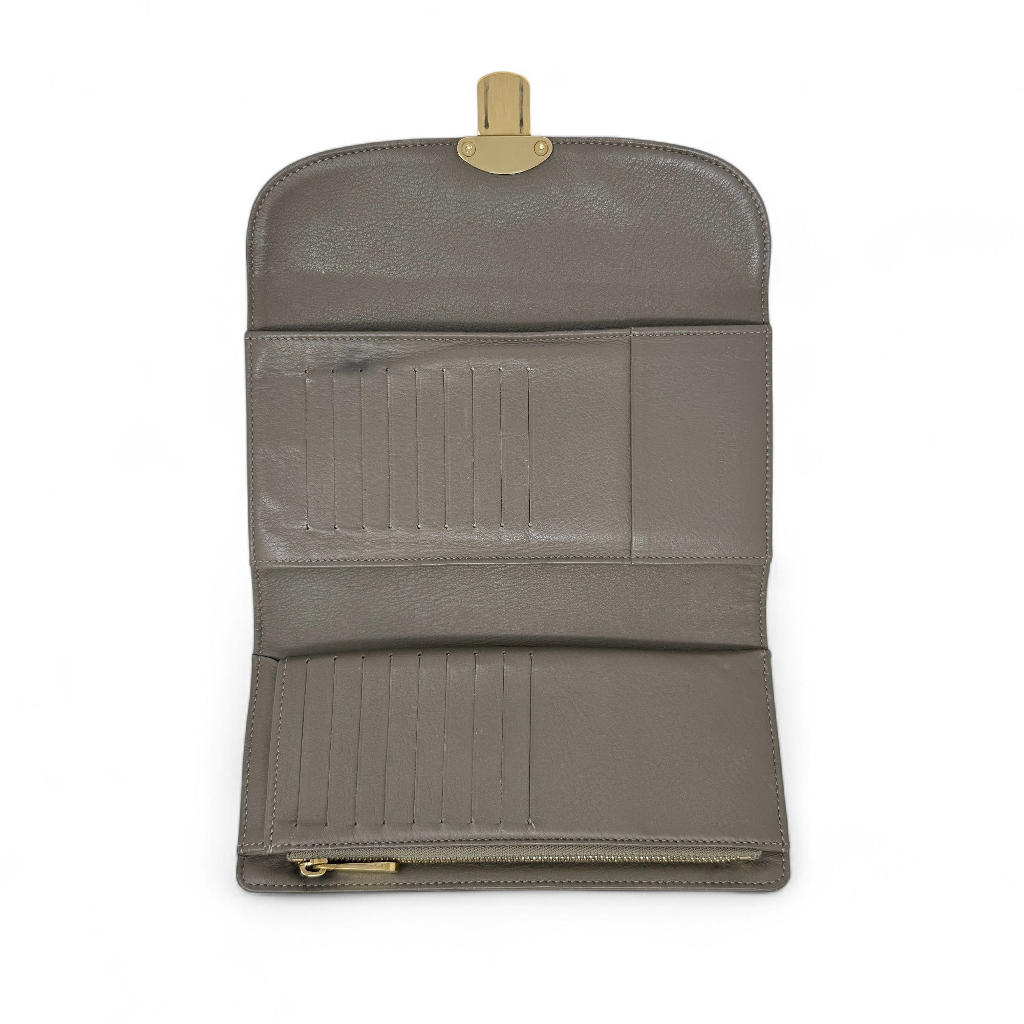 Louis Vuitton Grey Mahina Amelia Wallet
